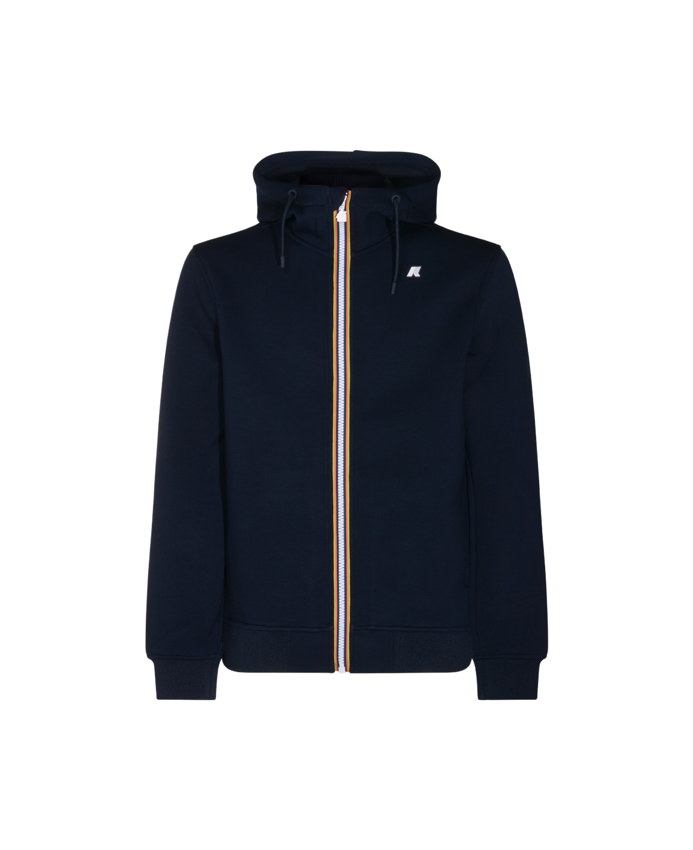 K-Way Dark Blue Rainer Spacer Casual Jacket - BLUE DEPTH