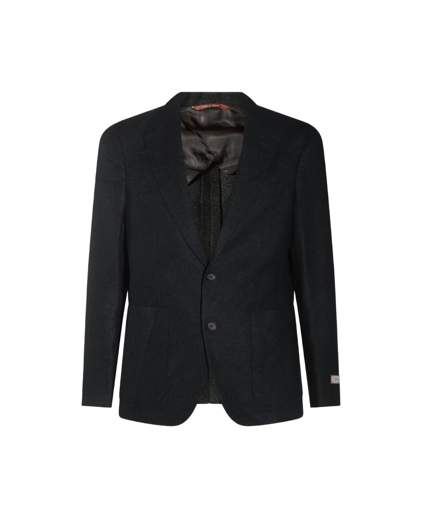 Canali Black Wool Blazer