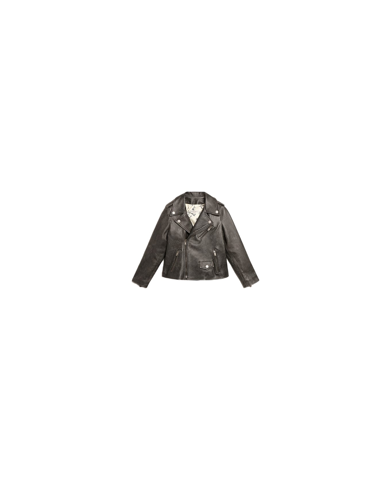Golden Goose Leather Nail - Black コート＆ジャケット