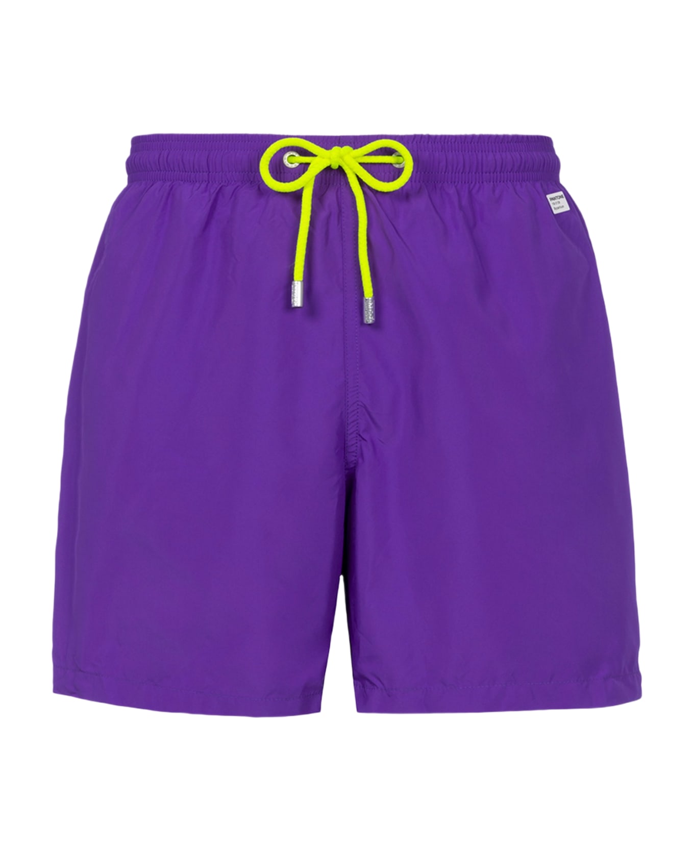 MC2 Saint Barth Man Lightweight Fabric Purple Swim Shorts Lighting Pantone | Pantone® Special Edition - PINK