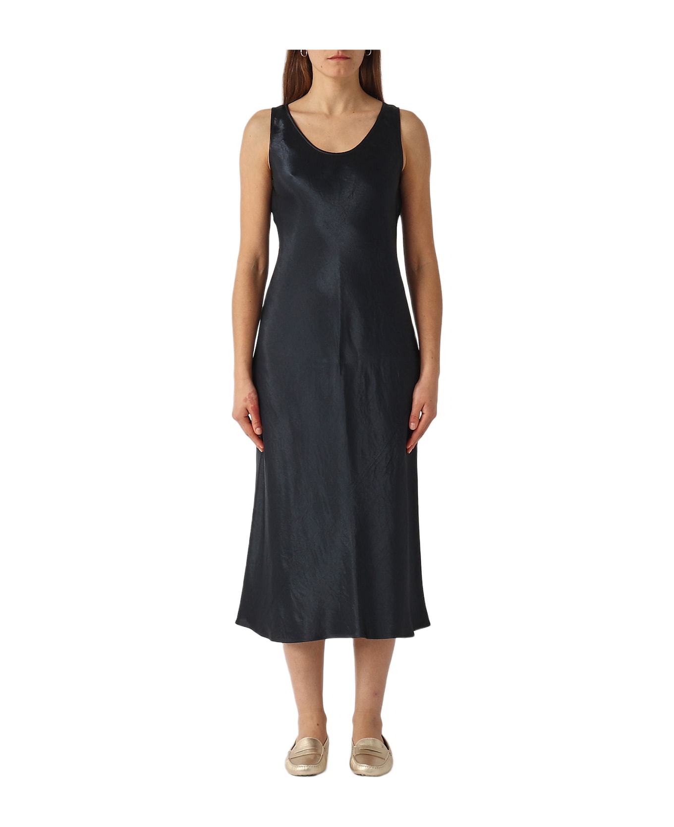 Max Mara Talete Dress - NAVY ワンピース＆ドレス