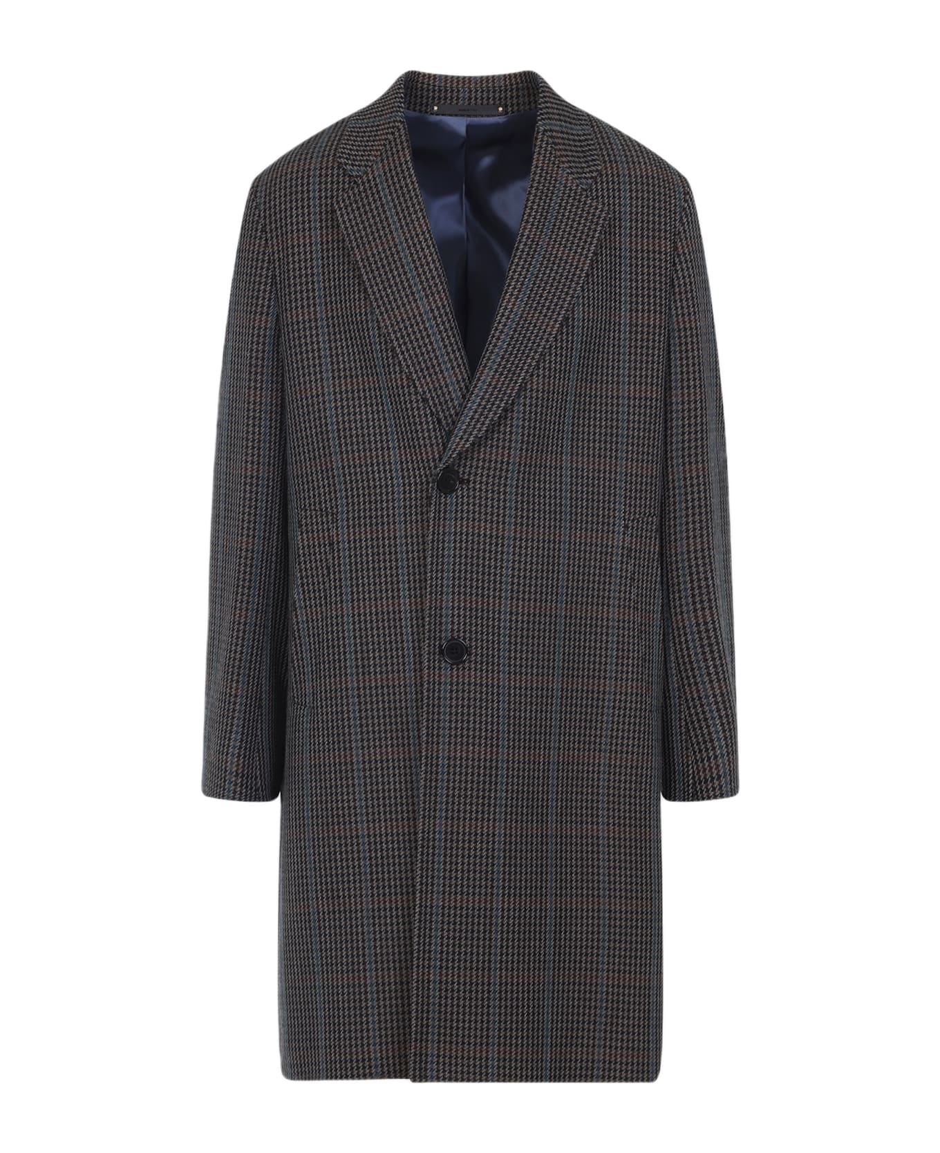 Paul Smith Wool Overcoat - Mud