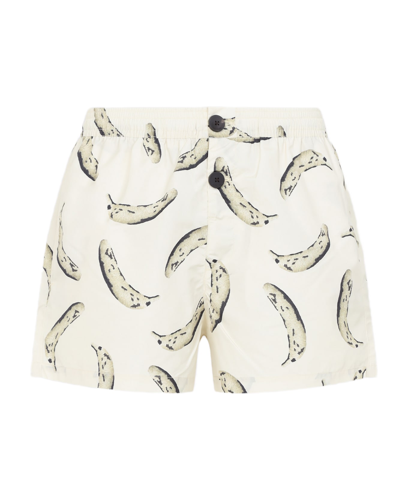 Jacquemus Le Maillot Puntini - Bv Banana Print Yellow