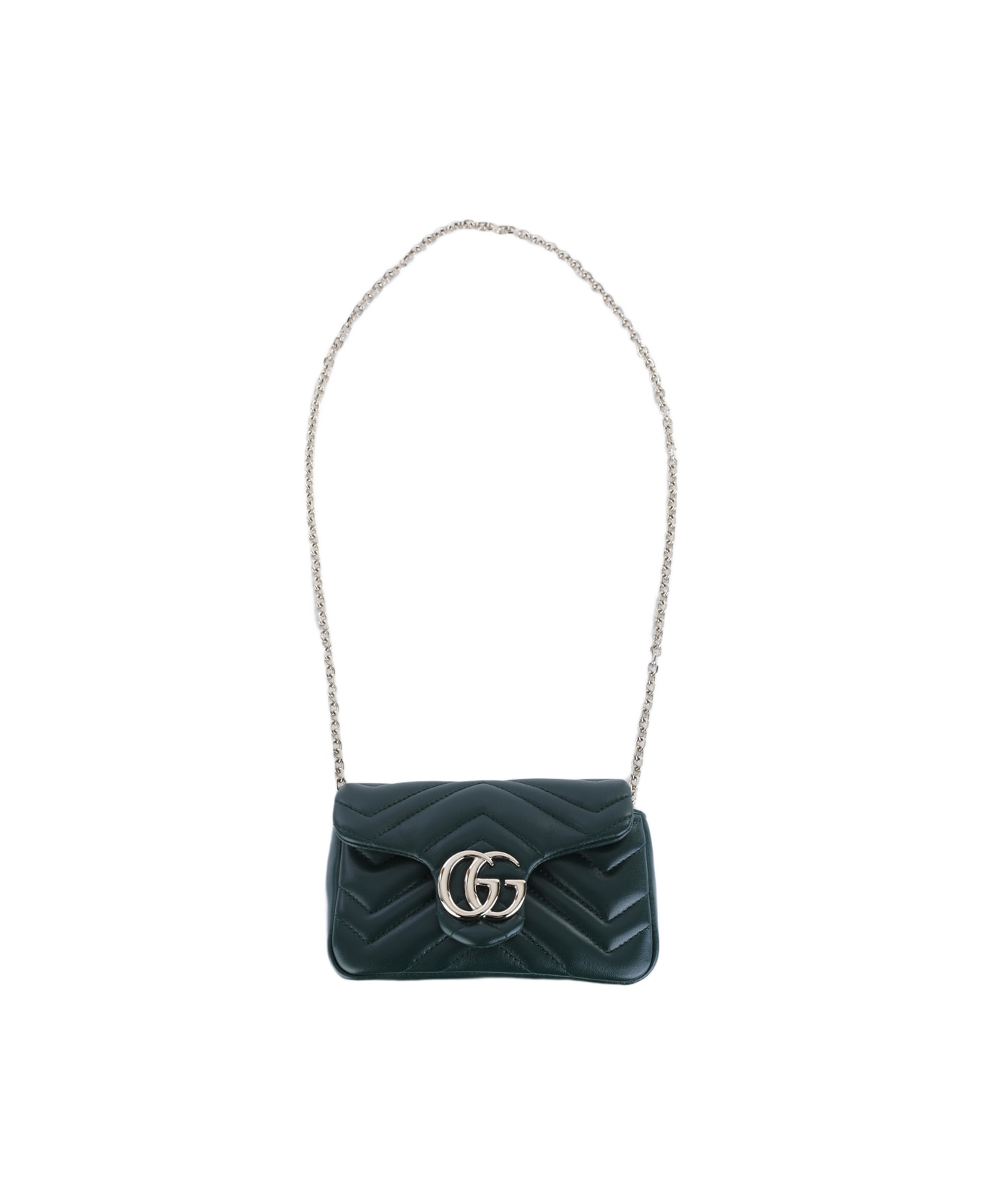 Gucci Green Leather Mini Bag - Green