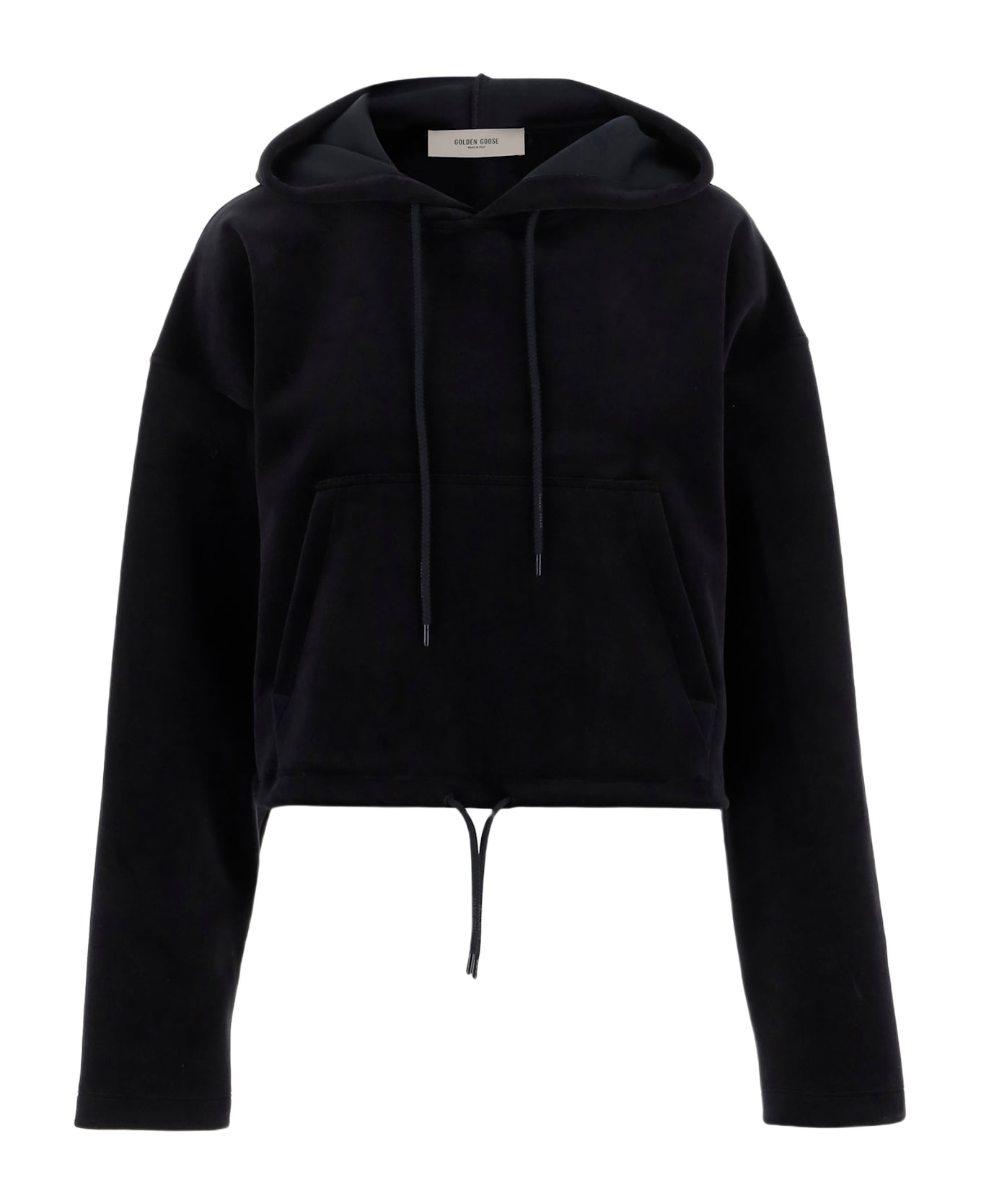 Golden Goose Sky Captain Hoodie - Black
