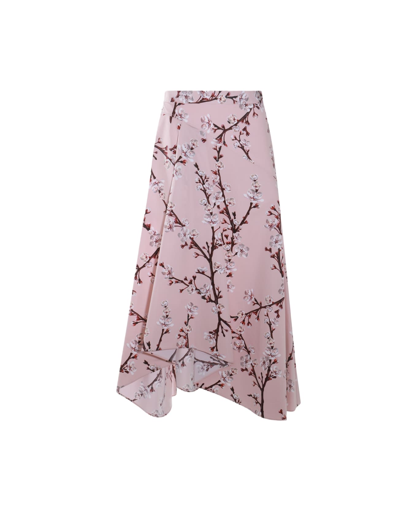 Alexander McQueen Violet Cotton Skirt - ICE PINK