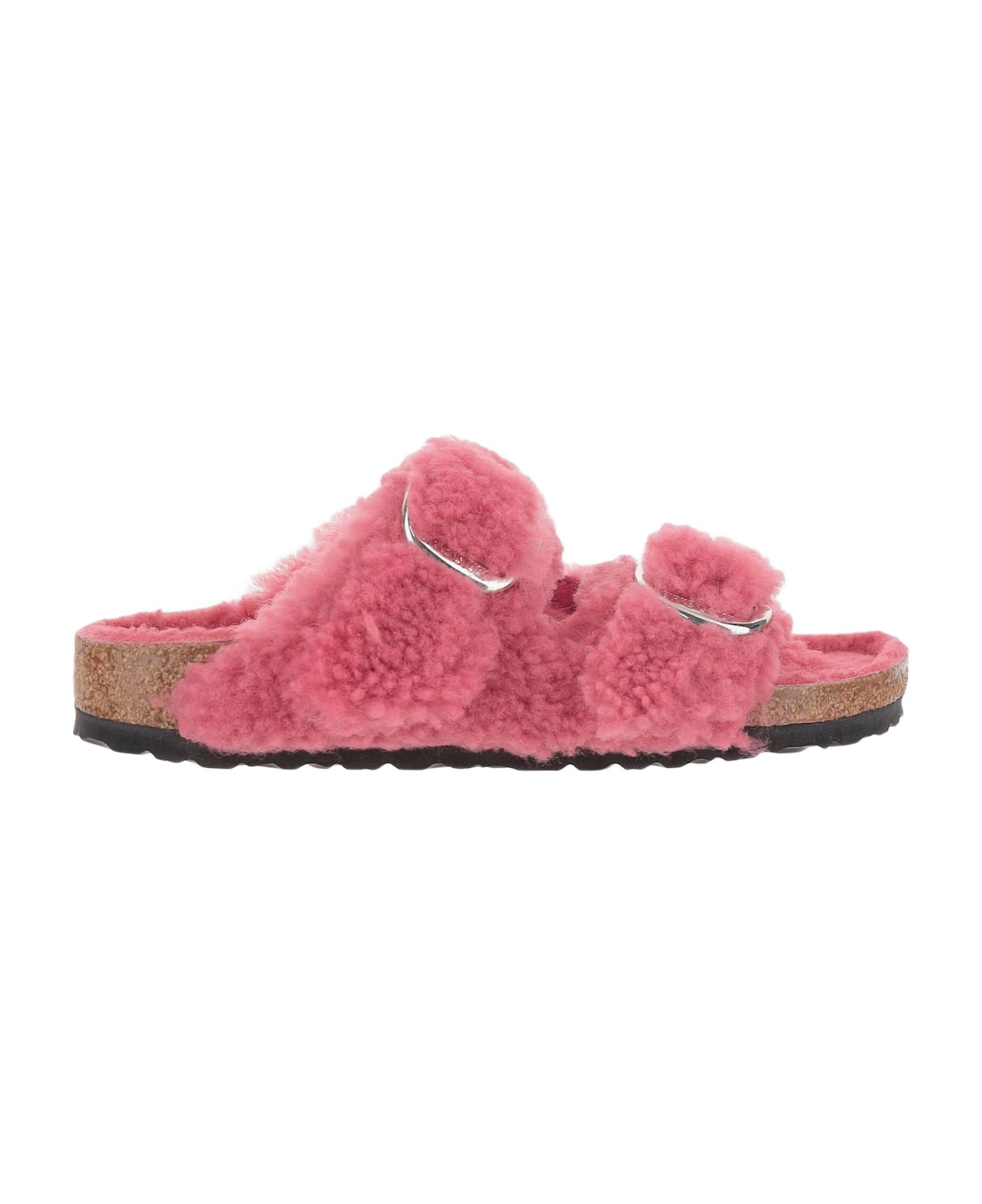 Birkenstock Arizona Big Buckle Teddy Rivet Sandals - Pink