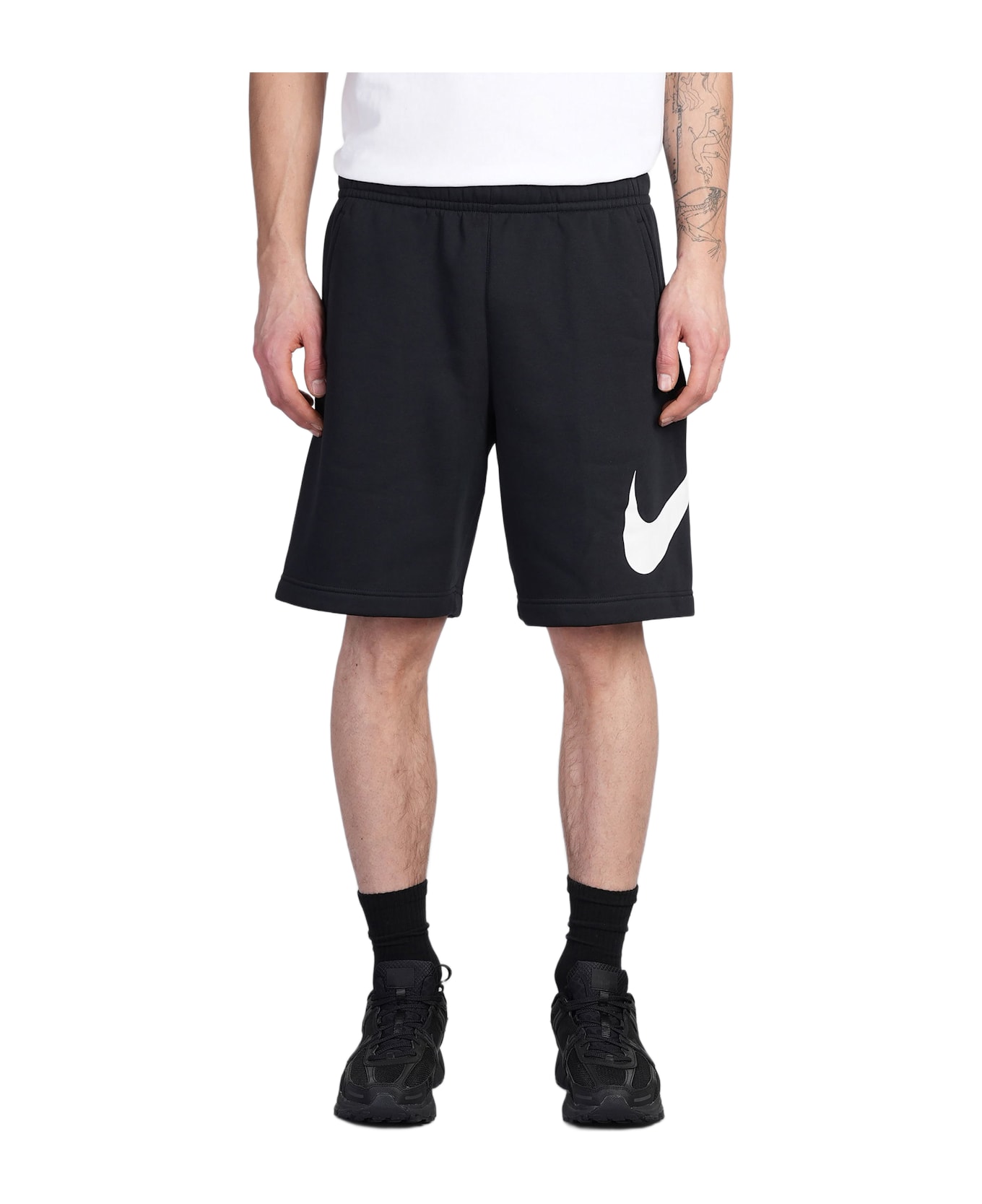Nike Club Short Bb Gx Shorts In Black Cotton - black