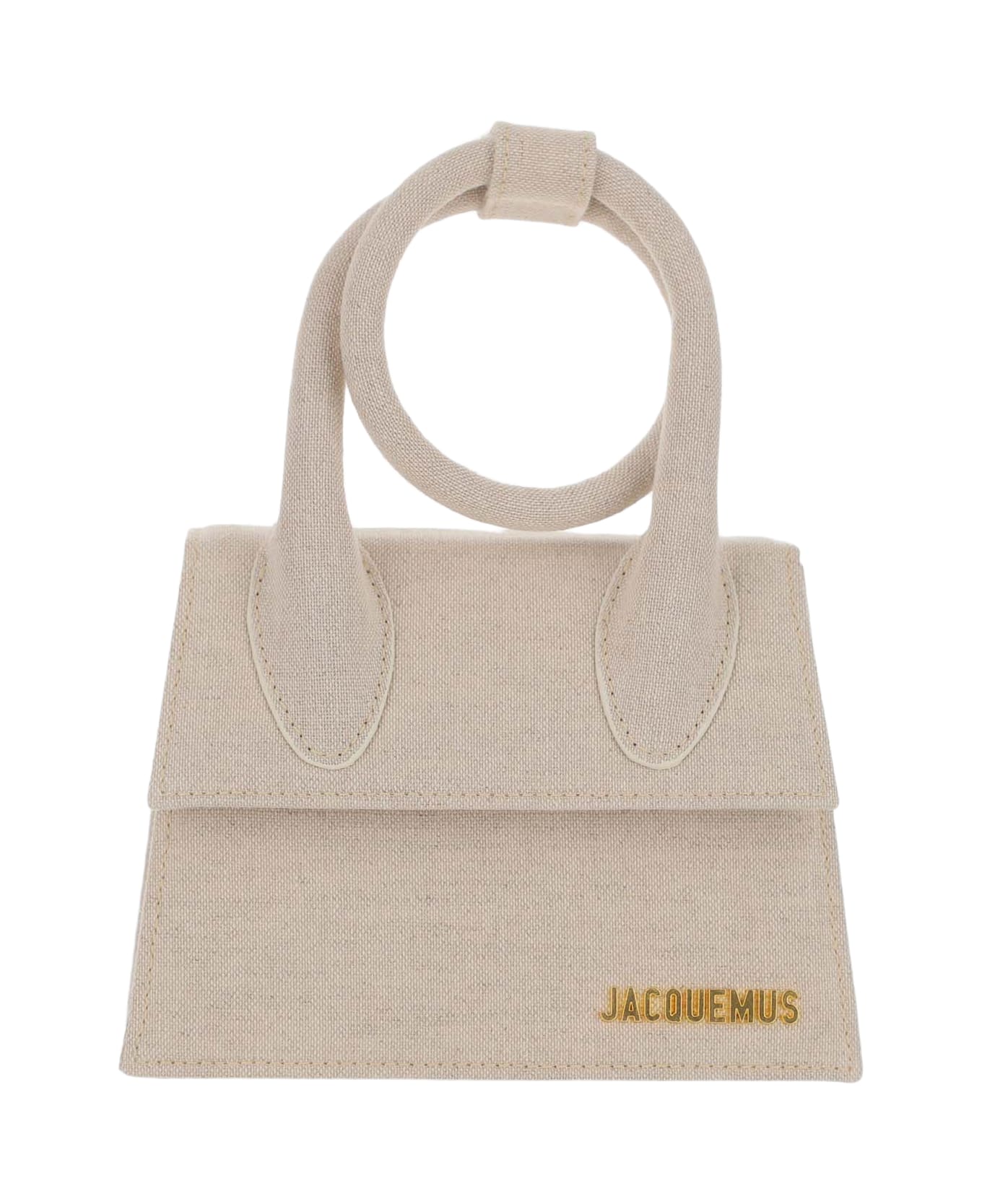 Jacquemus Le Chiquito Noeud Bag - LIGHT GREIGE トートバッグ