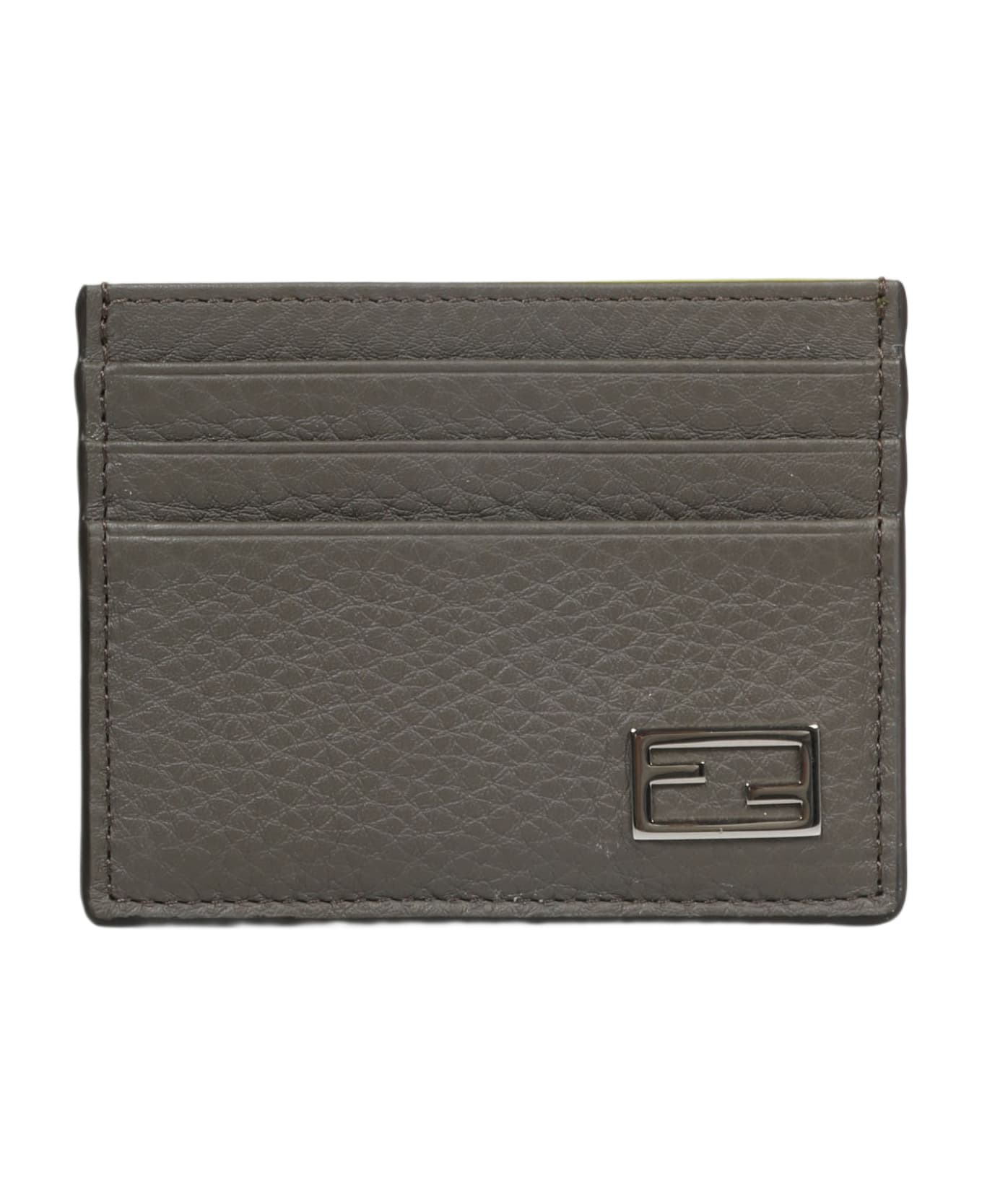 Fendi Baguette Card Holder - Grey