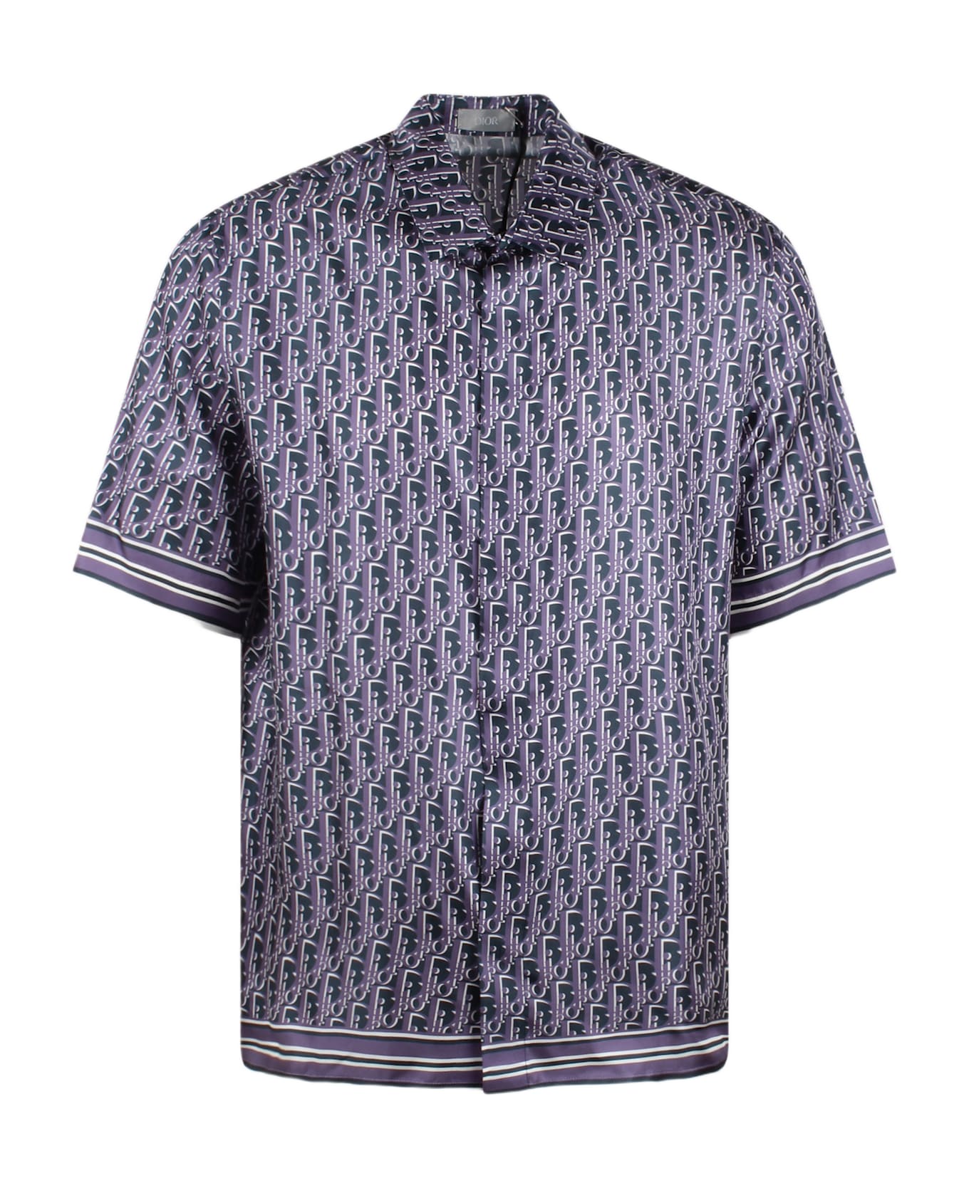 Dior Oblique Pixel Shirt - MULTICOLOUR