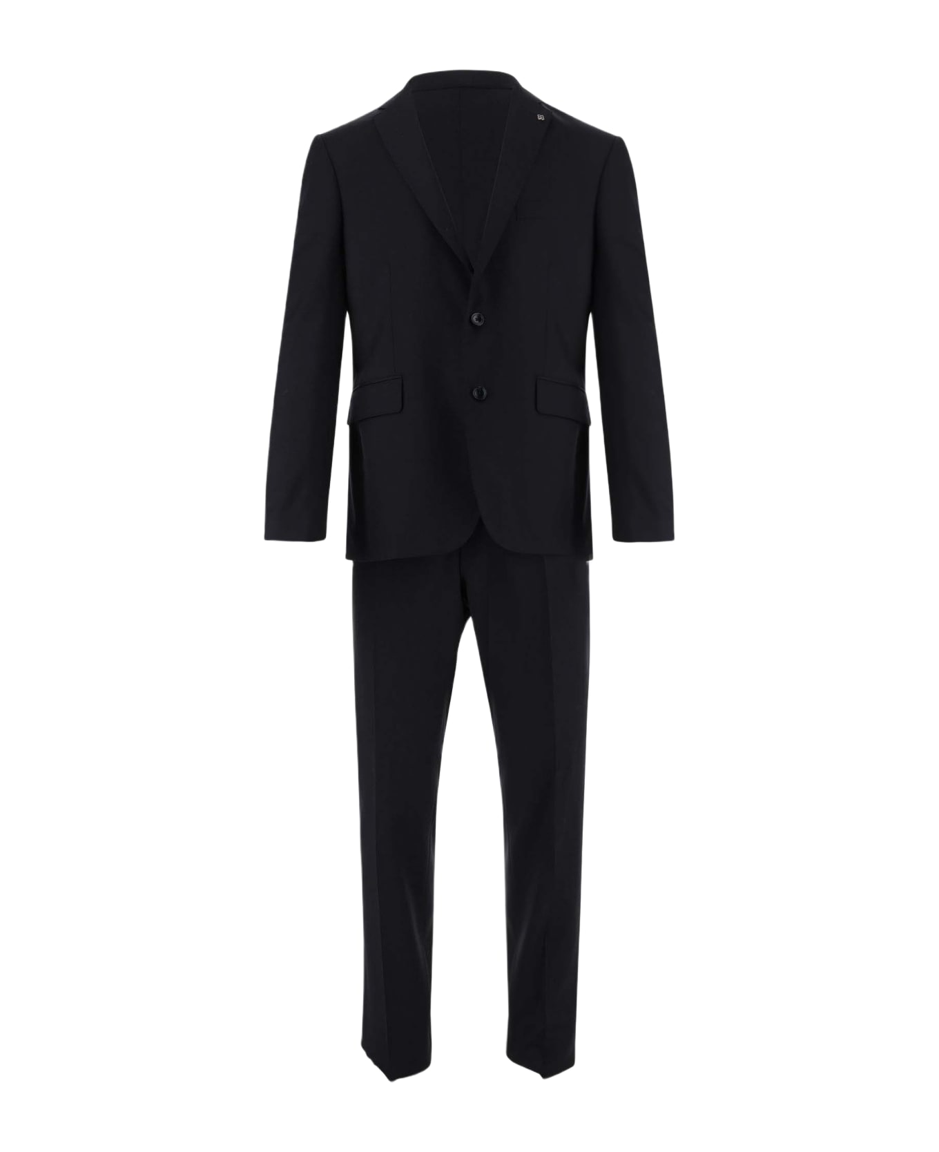 Tagliatore Wool Suit - Black ブレザー