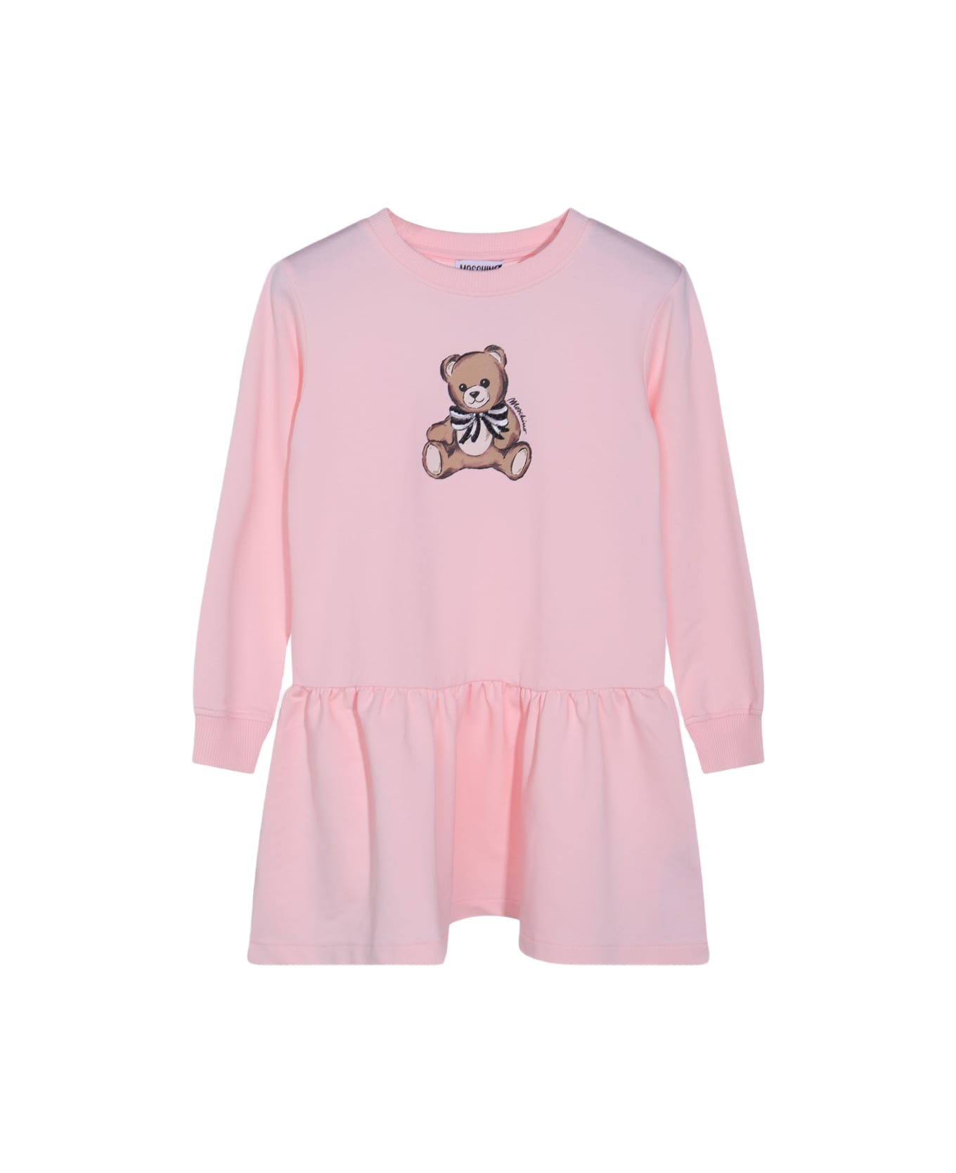 Moschino Pink Cotton Dress - SUGAR ROSE