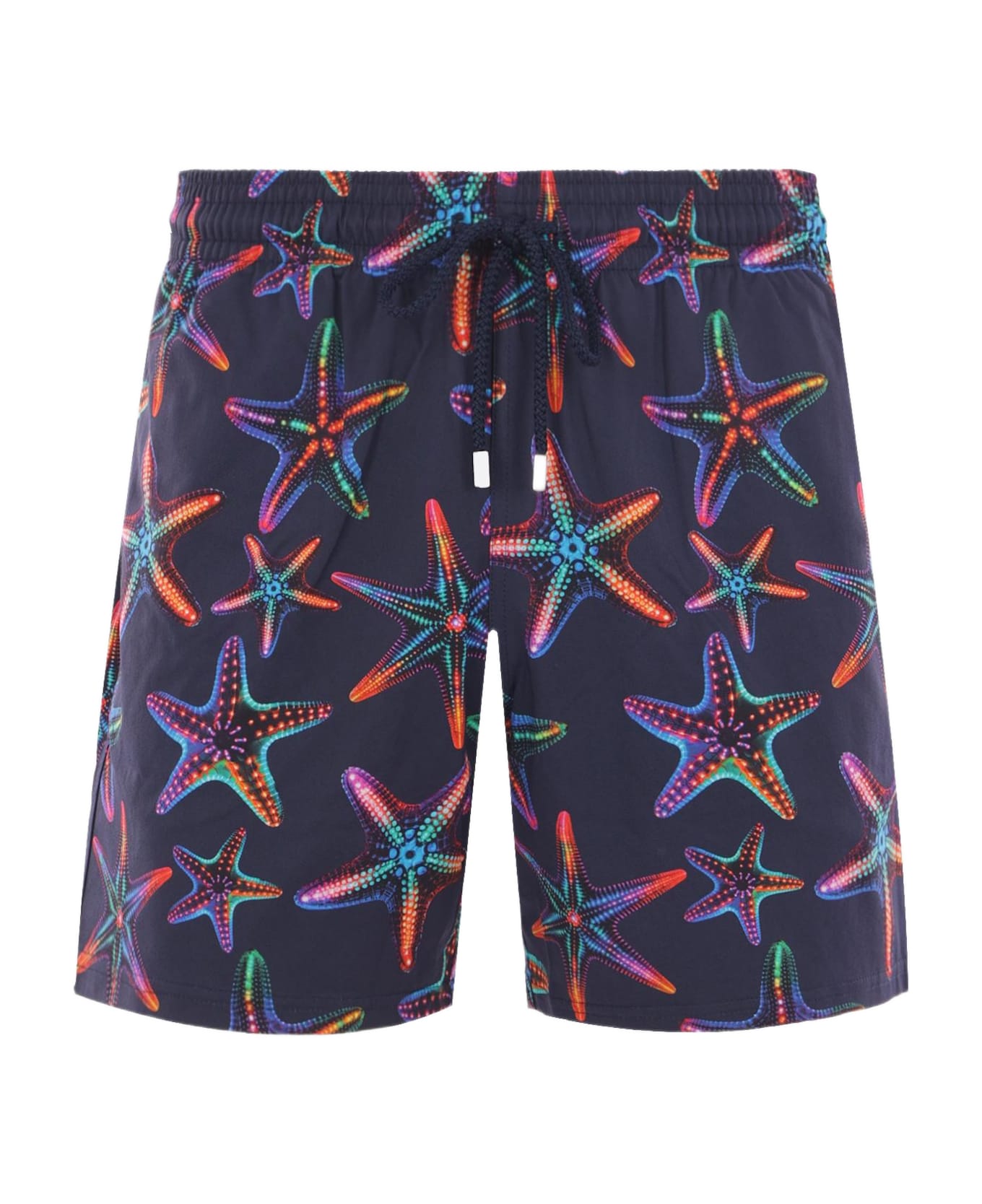 Vilebrequin Moorise Swim Shorts In Recycled Nylon - Blu