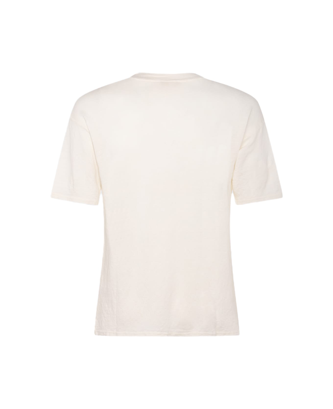 Ma'ry'ya White Linen T-shirt - White