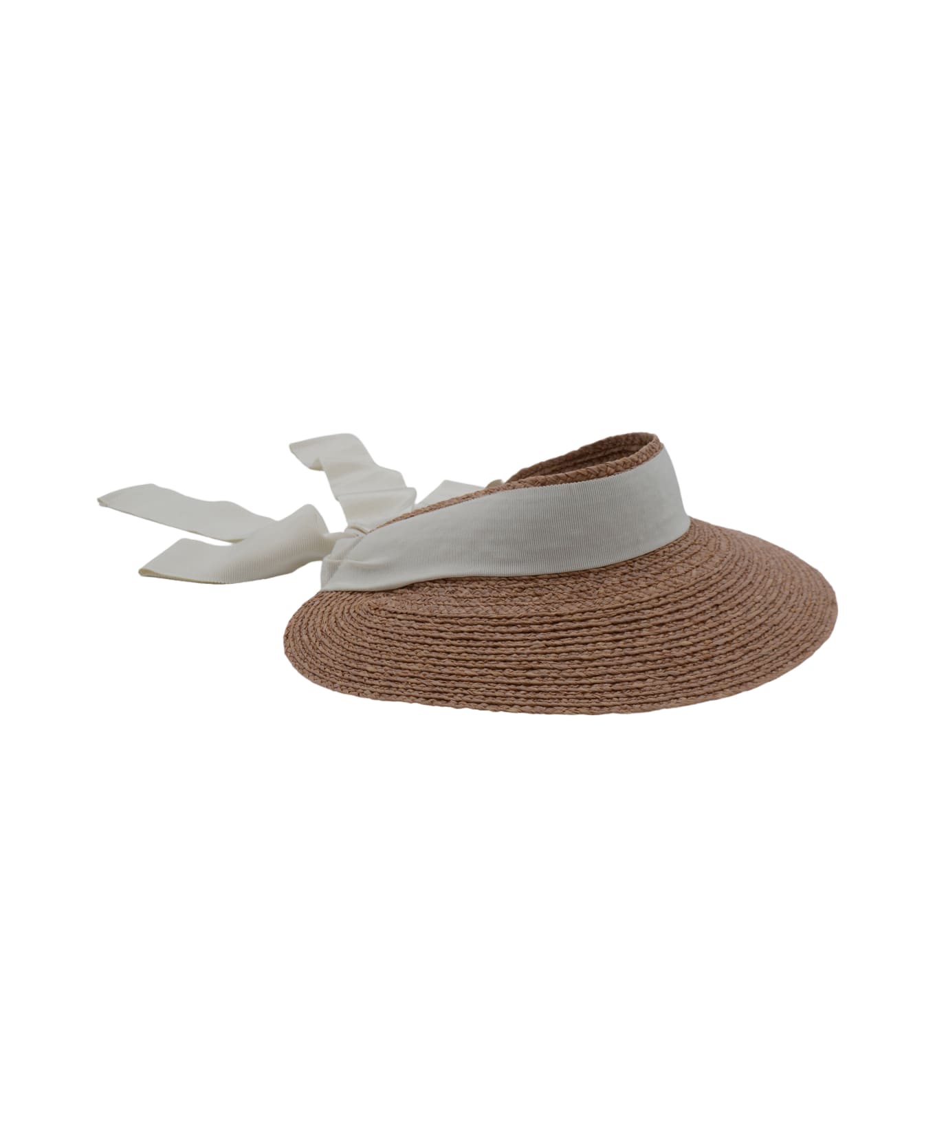 Helen Kaminski Natural And White Raffia Sabina Hat