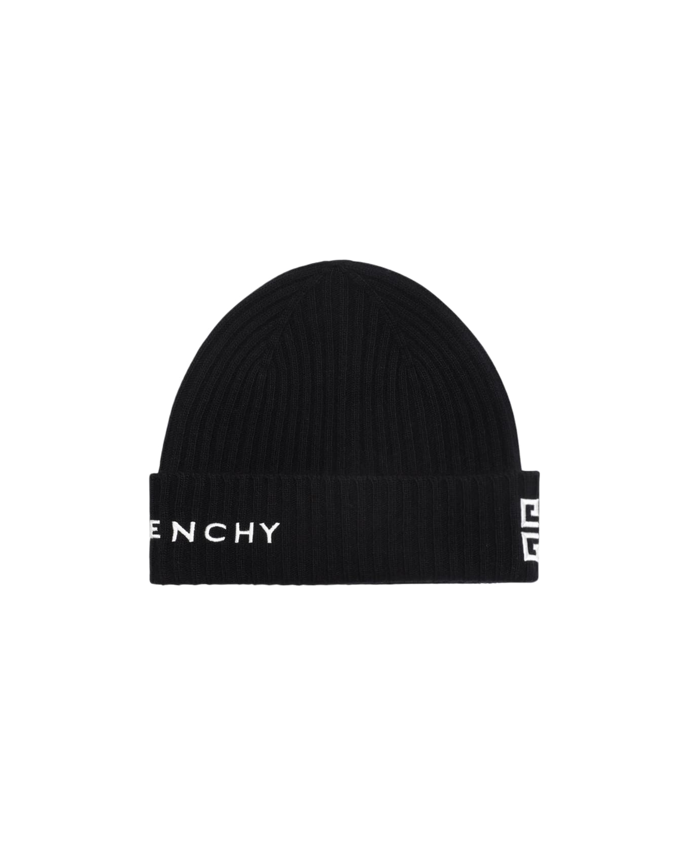 Givenchy 4g Beanie - Black White