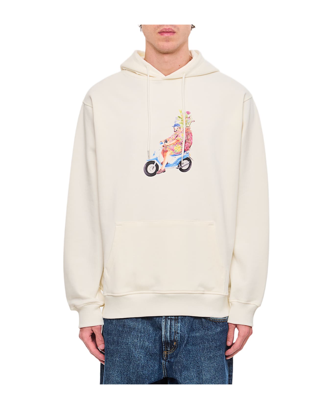 Drôle de Monsieur Le Hoodie Golfeur - Off White