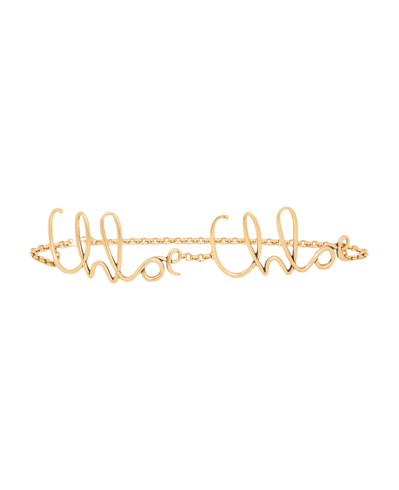 Chloé Gold Chain Belt - Golden