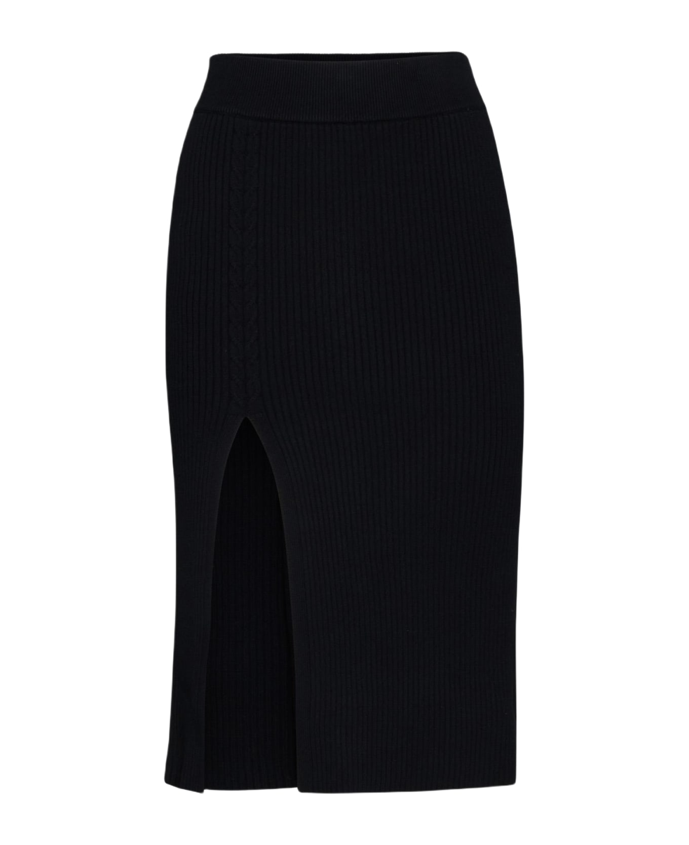 Filippa K Ribbed Knit Skirt - Black