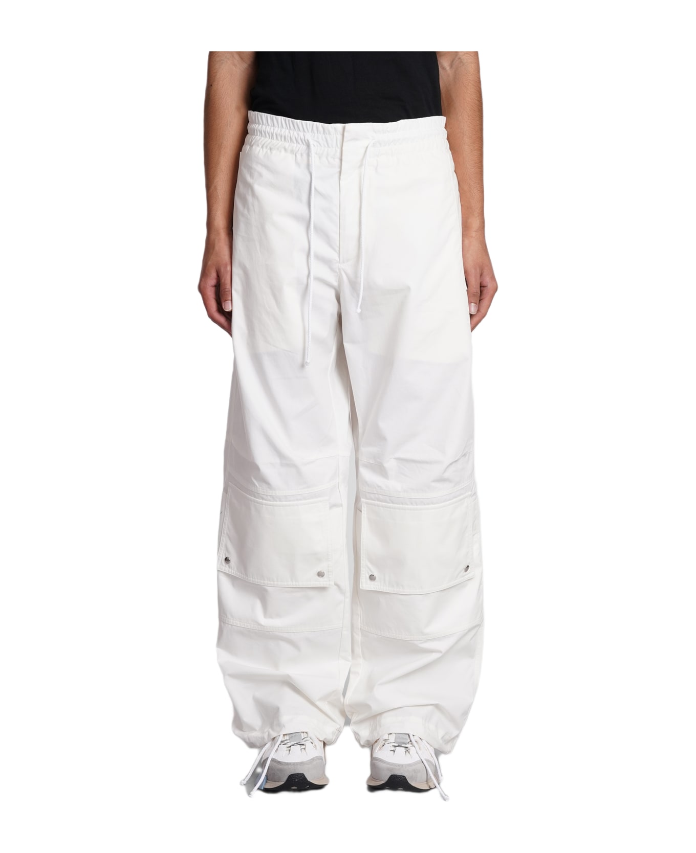 OAMC Pants In White Cotton - white