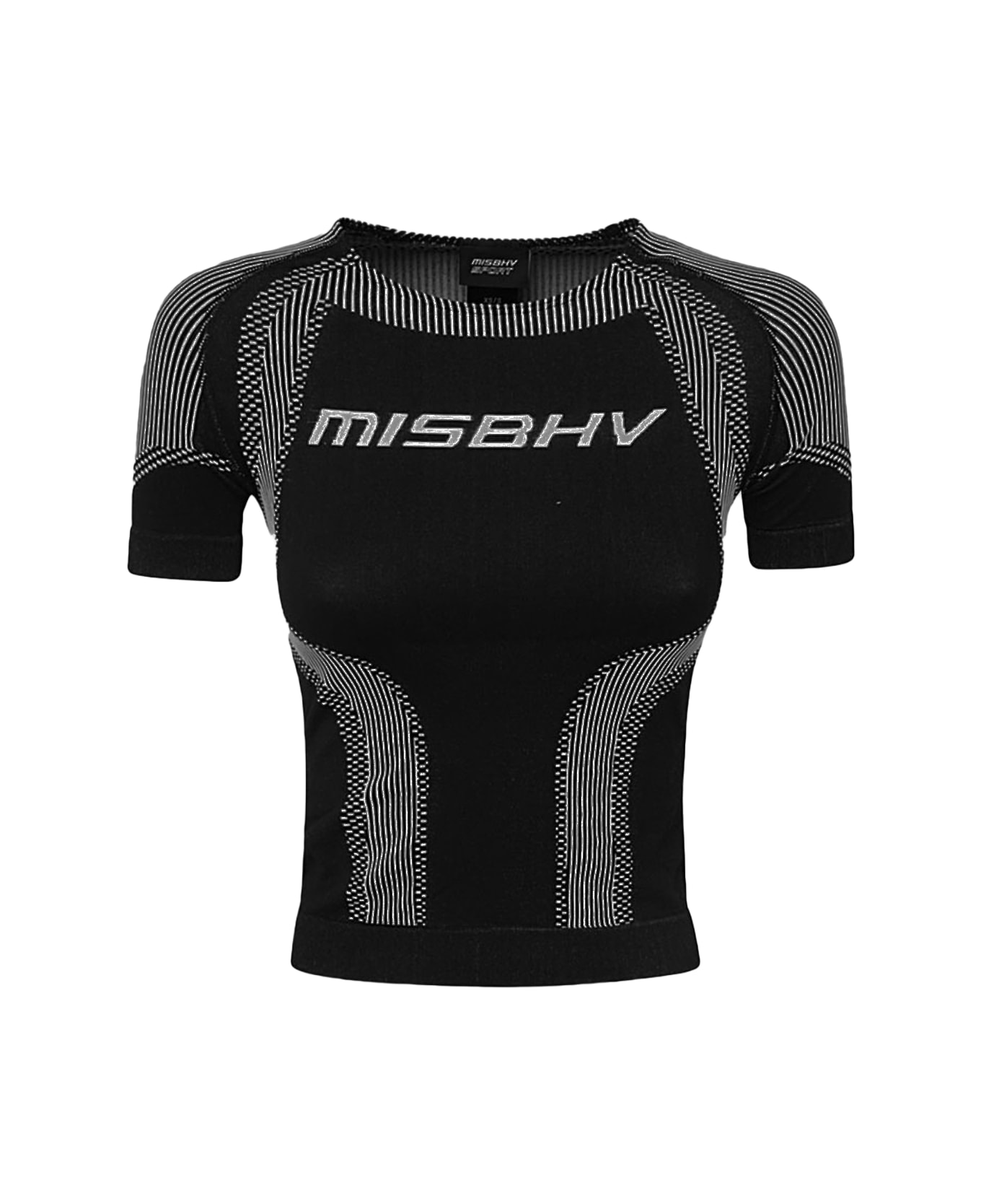 MISBHV Black And White Sport T-shirt - MUTED BLACK Tシャツ