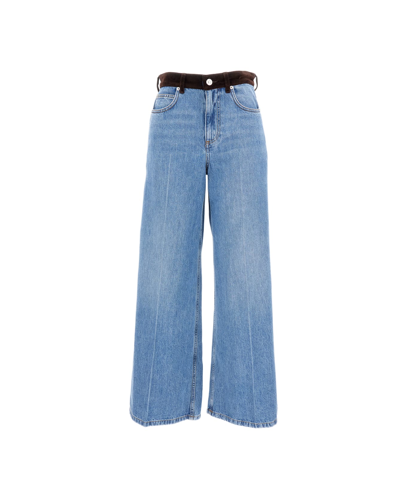 Marni Trousers - Clear Blue