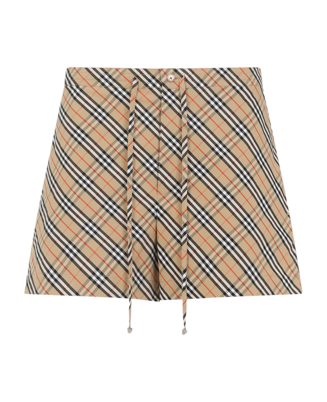 Burberry Check Shorts - Sand Ip Check