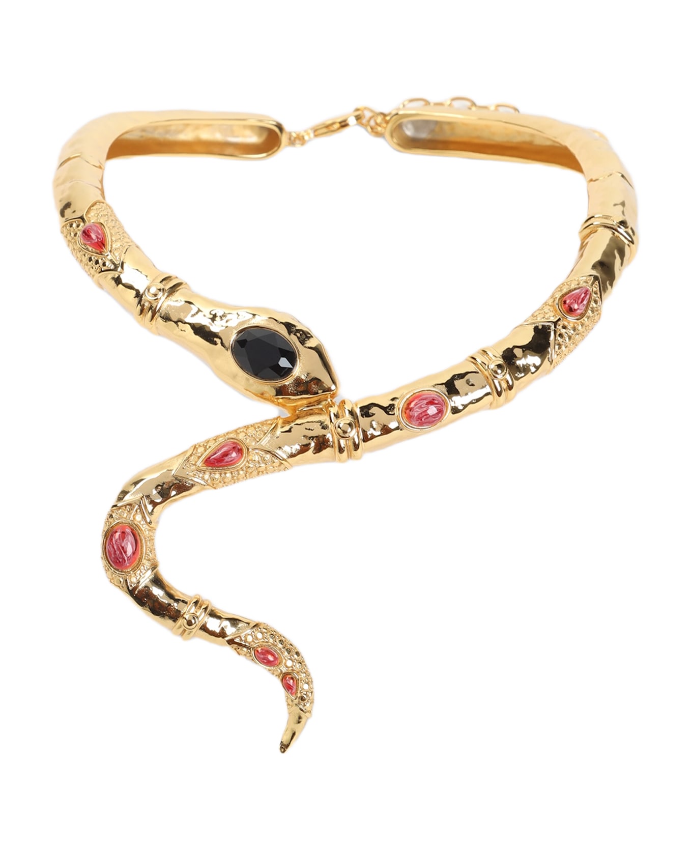 Roberto Cavalli Necklace - Oro Nero Rubino