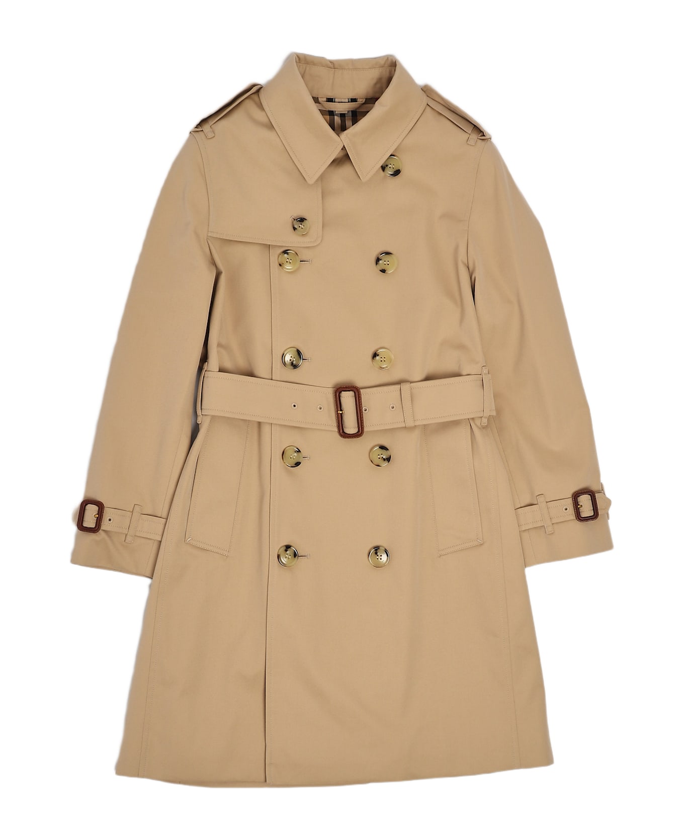 Burberry Mayfair Trench Coat - BEIGE
