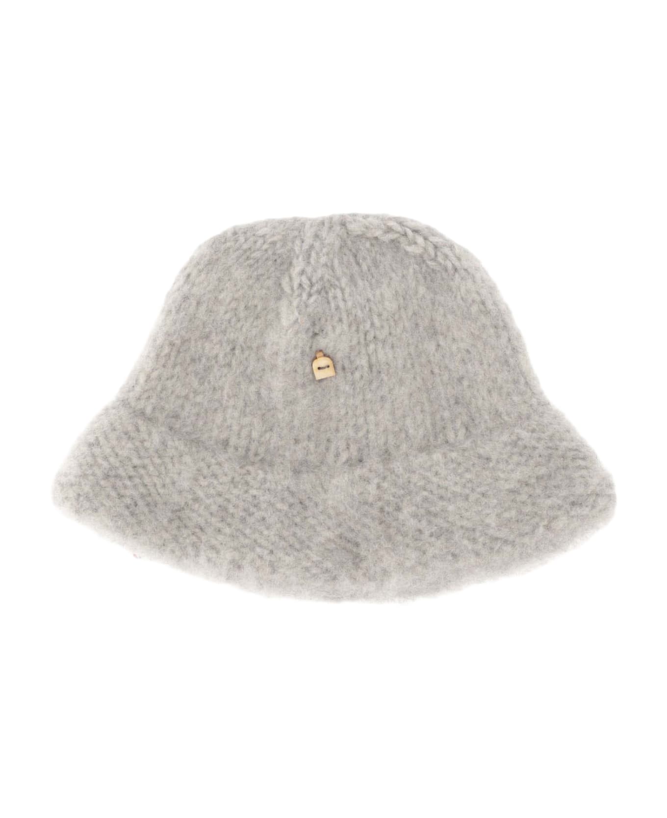 Myssy Wool Bucket Hat - Grey