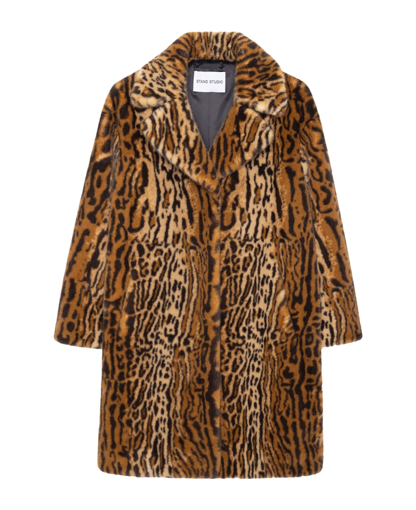 STAND STUDIO Camille Cocoon Eco Fur - MultiColour