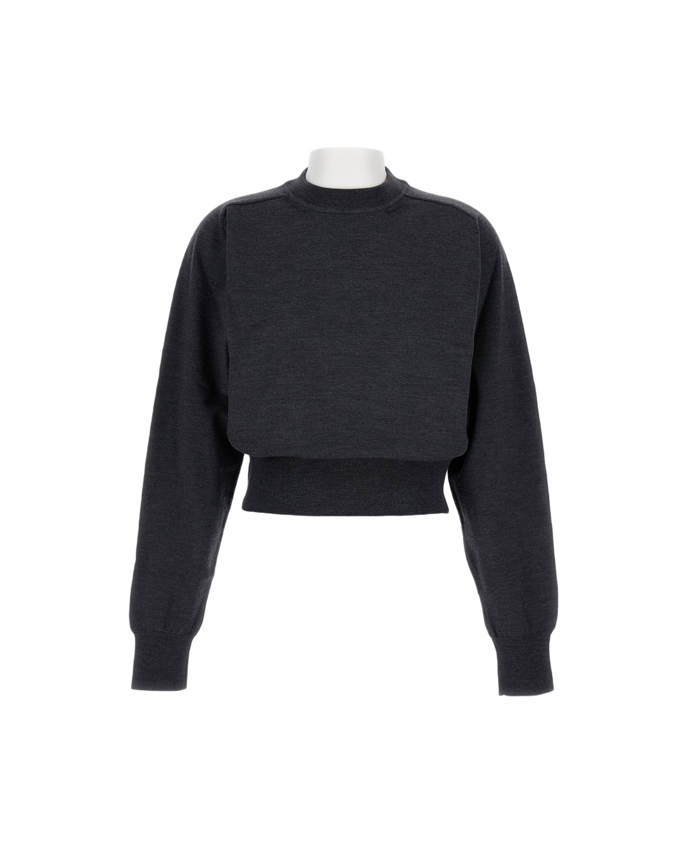 Jacquemus Long-sleeved Sweater - Grey