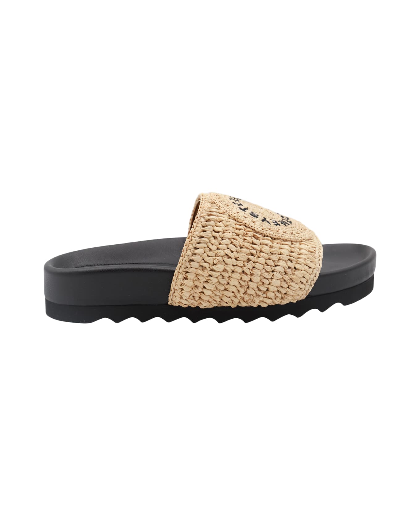 Stella McCartney Natural Flats - Natural/black