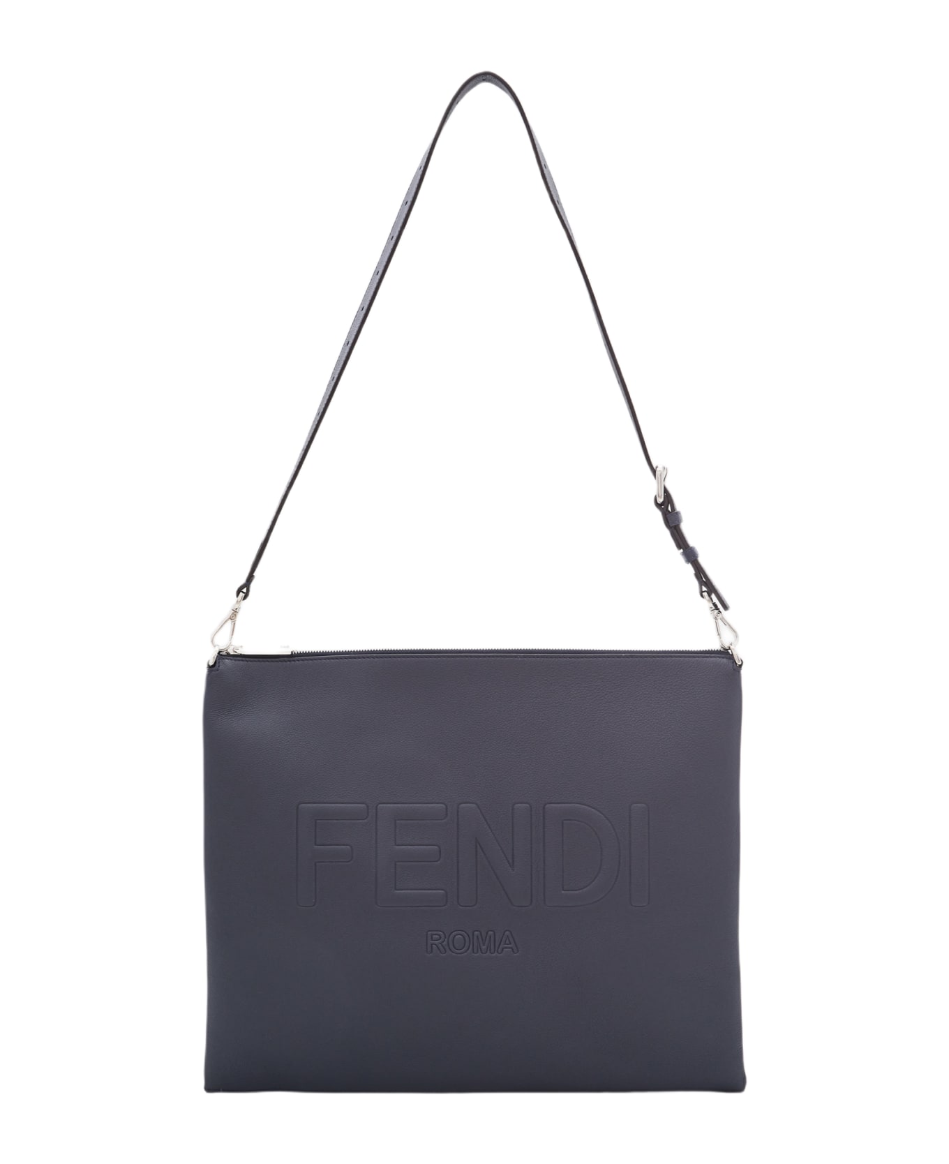 Fendi Leather Fendi Messenger - Blue ショルダーバッグ