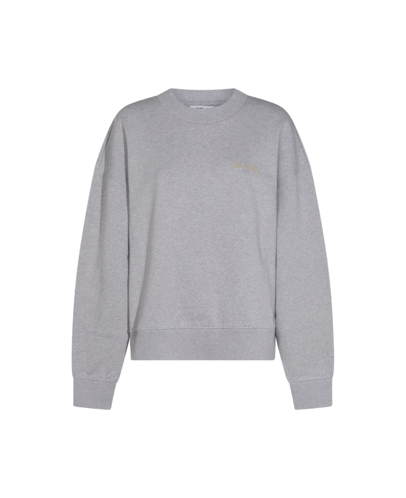 The Attico Grey Cotton Sweatshirt