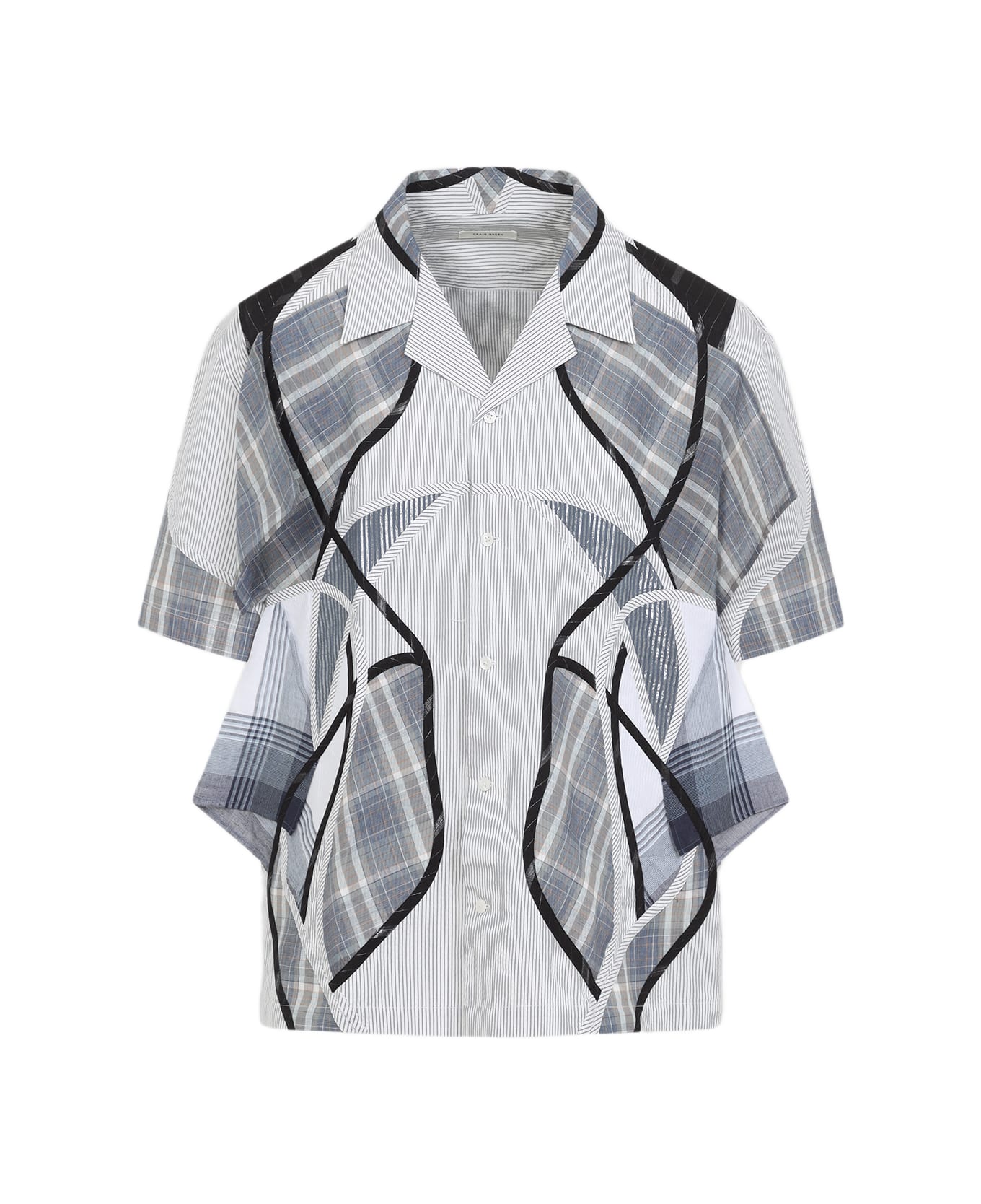 Craig Green Patchwork Shirt - Blue Mix
