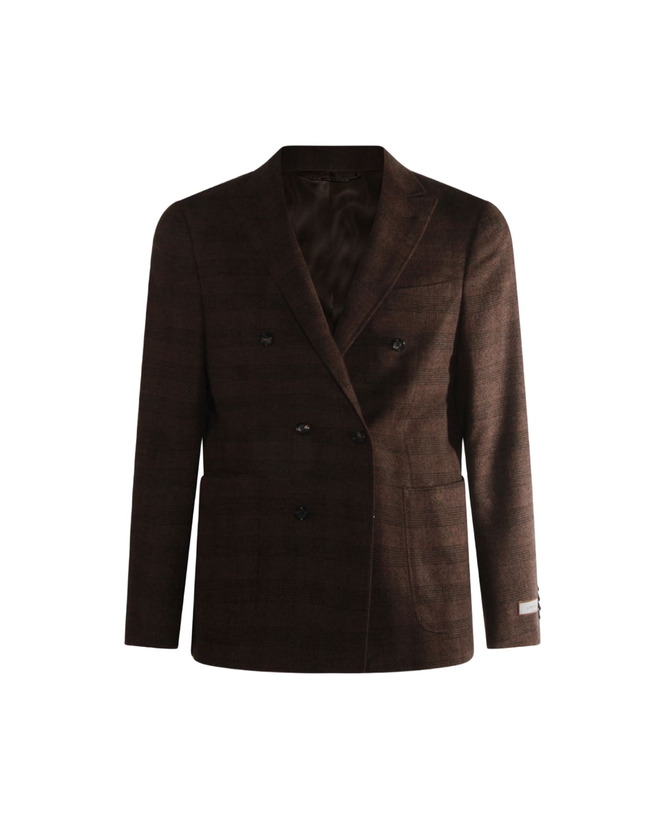 Canali Brown Wool Blazer