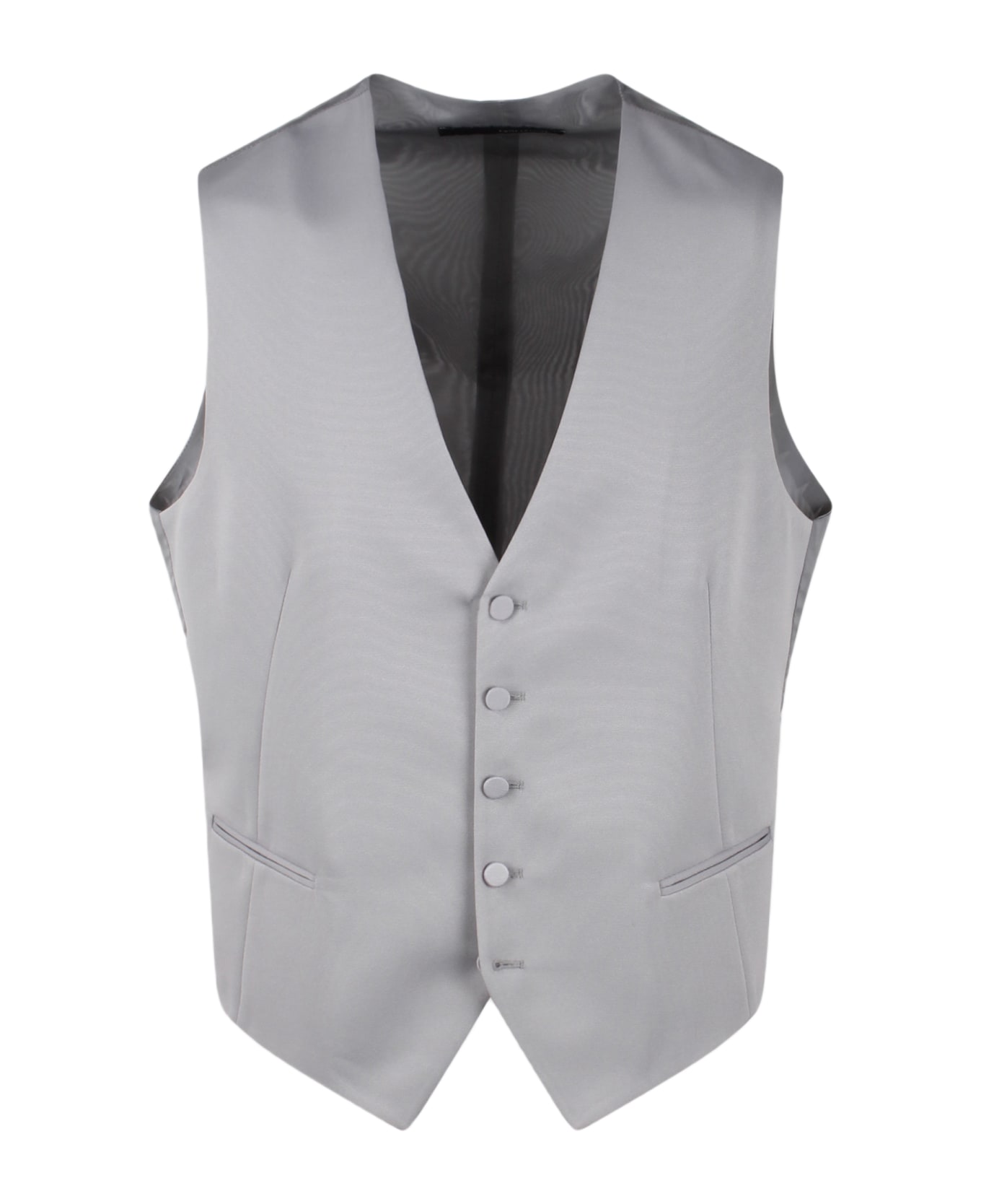 Tagliatore Tailored Waistcoat - Grey ベスト