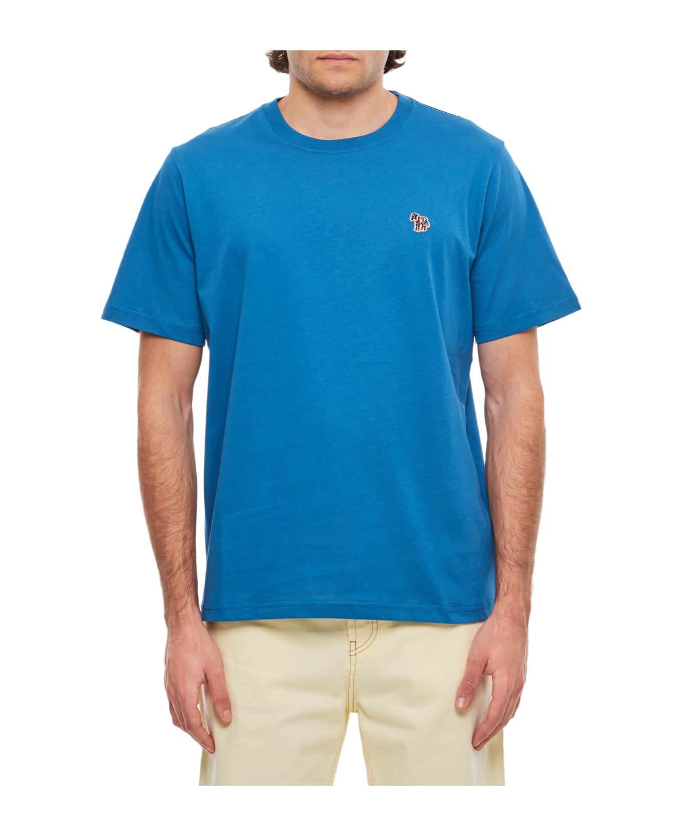 Paul Smith Zebra T-shirt - Clear Blue