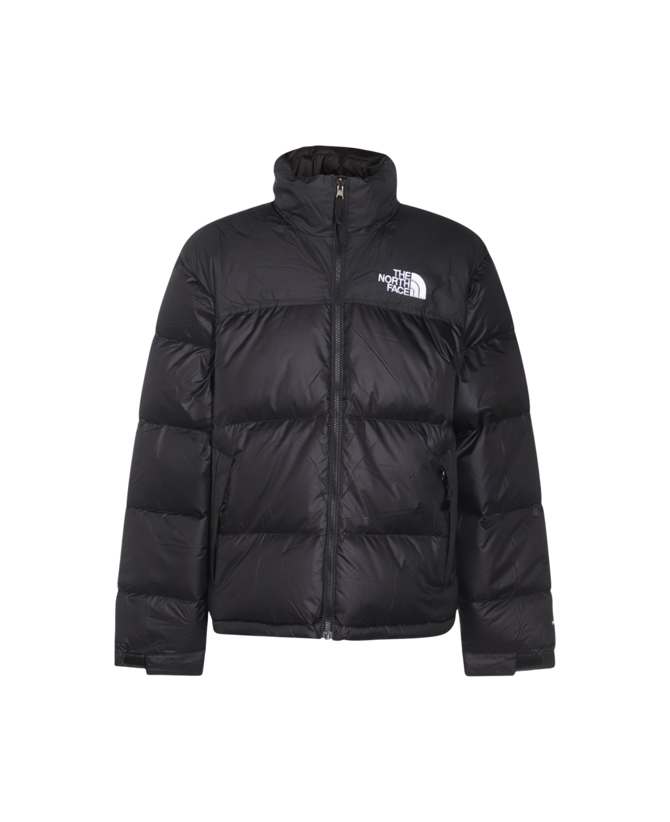 The North Face Black Nylon Down Jacket - Black