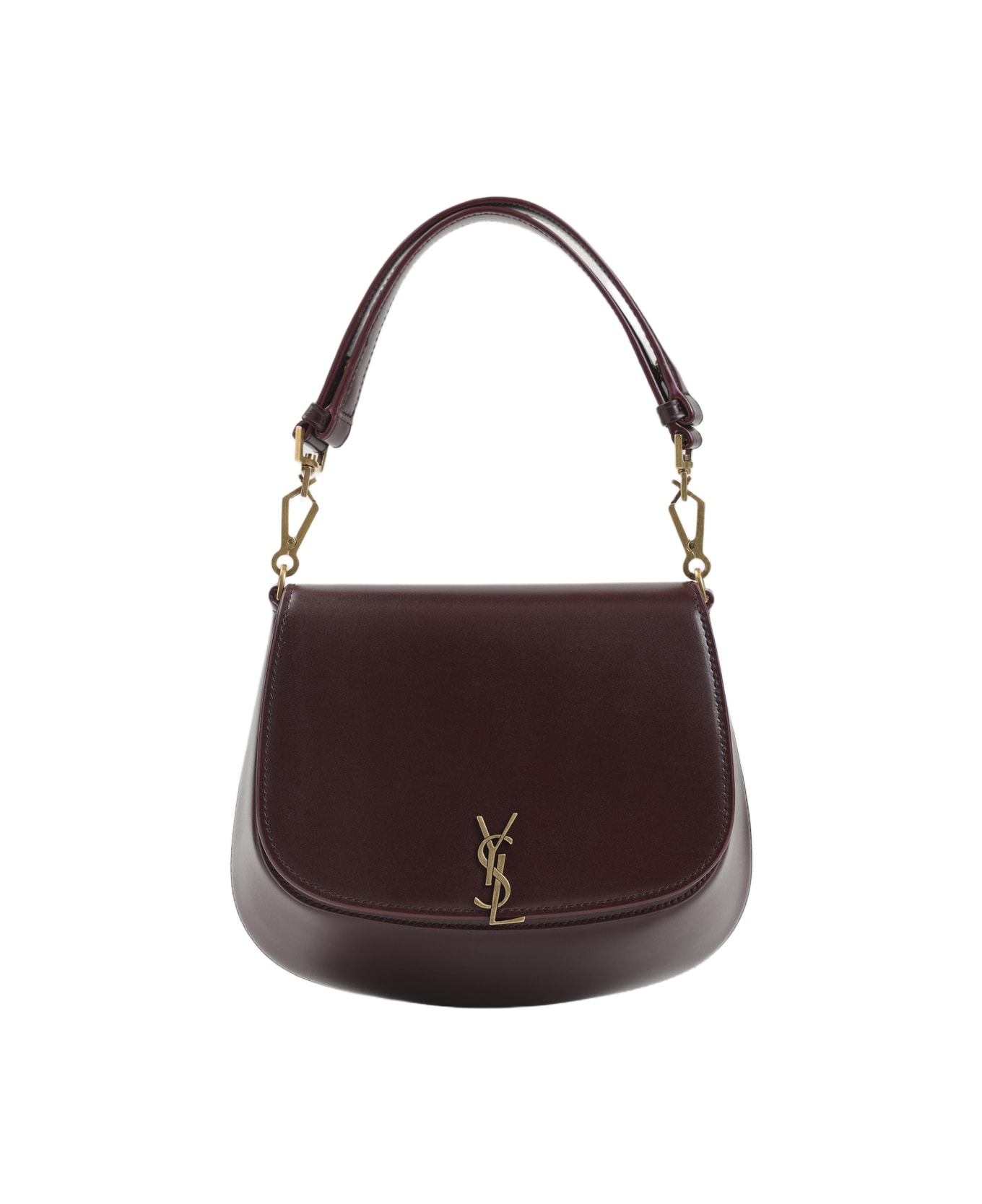 Saint Laurent Voltaire Shoulder Bag - Hot Wine