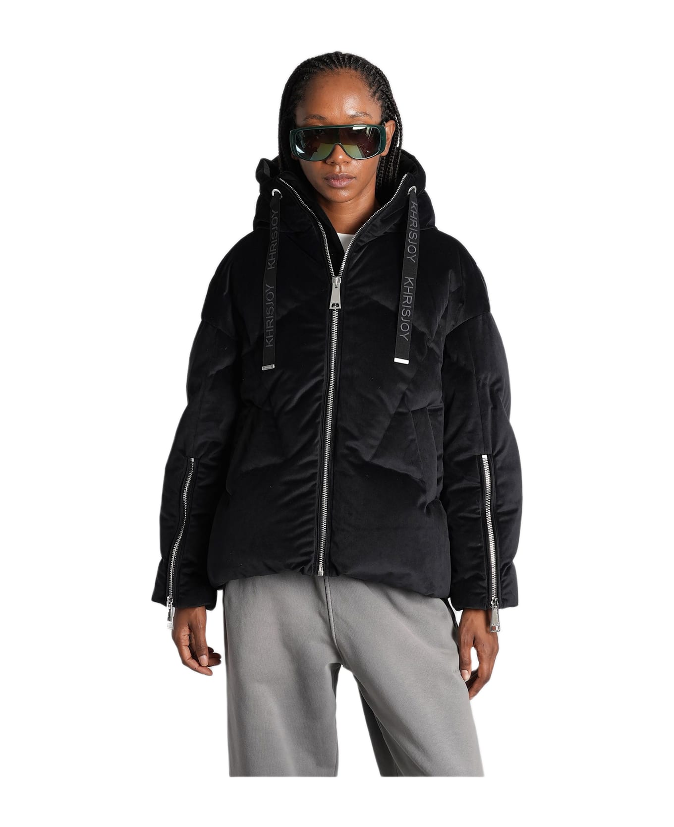 Khrisjoy Puffer In Black Polyester - black