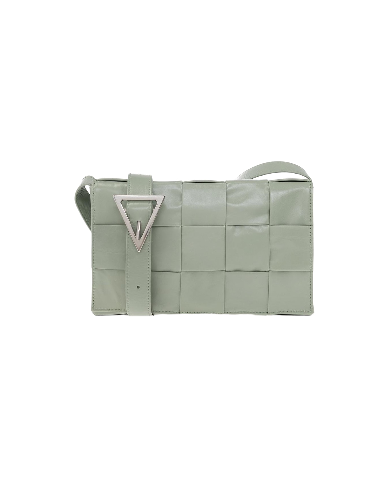 Bottega Veneta 'cassette Small' Shoulder Bag - GREEN ショルダーバッグ