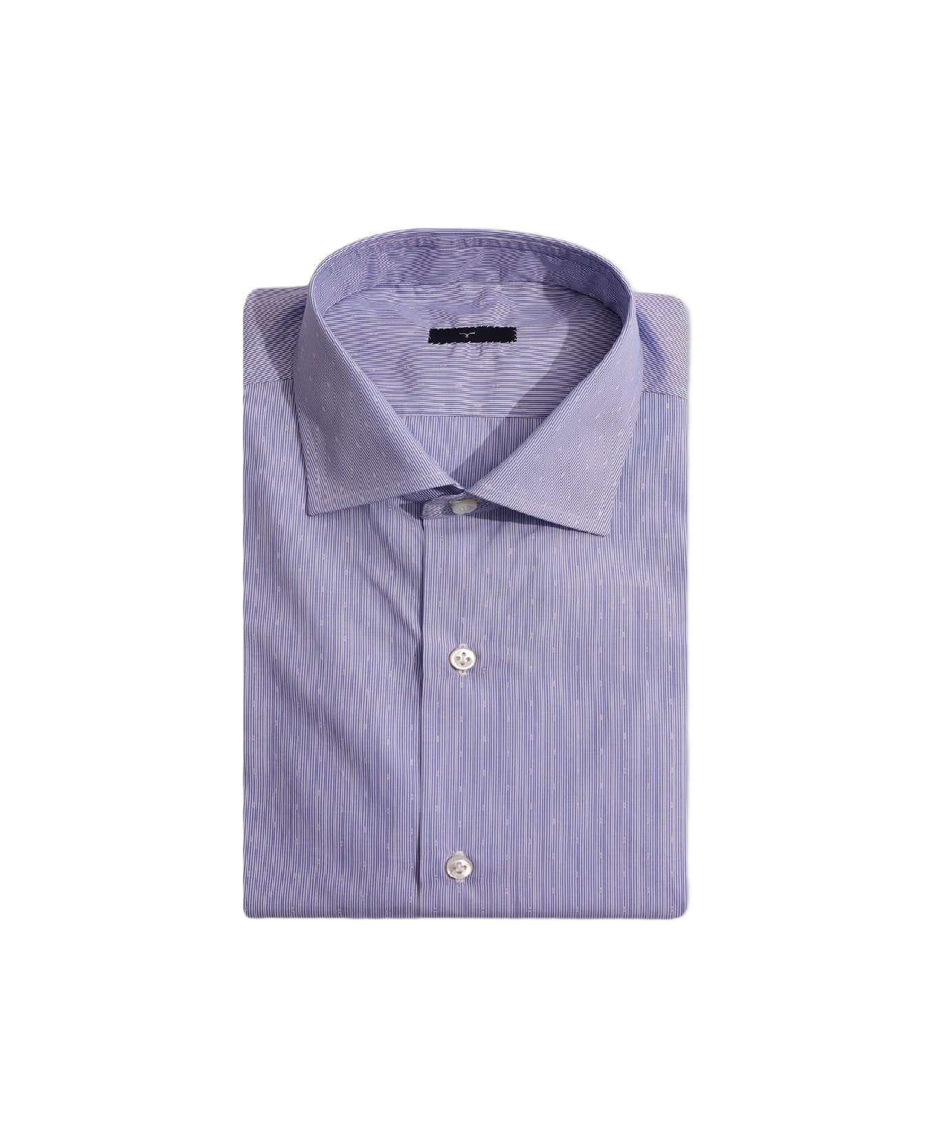 Larusmiani Classic Shirt Shirt - Blue シャツ