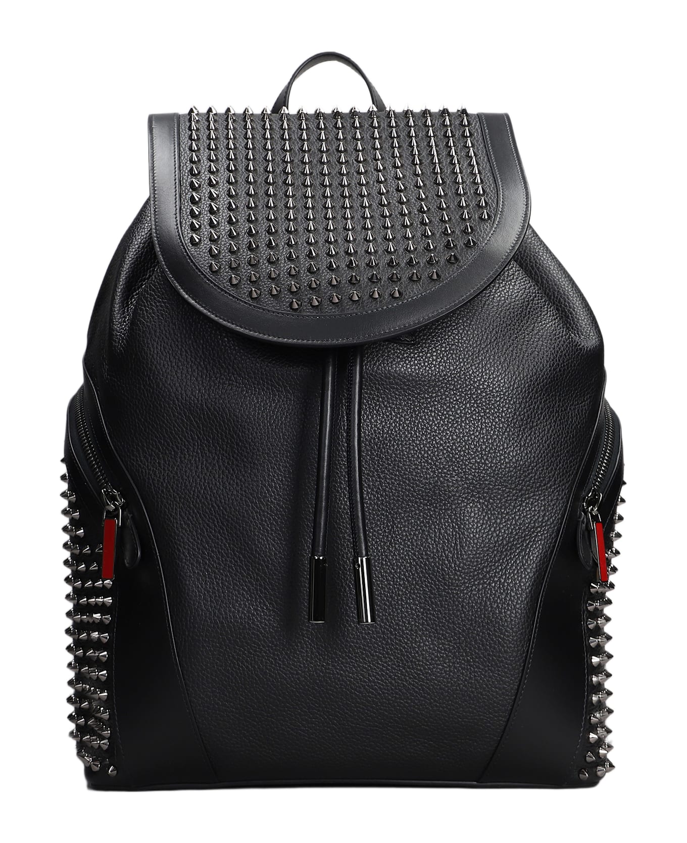 Christian Louboutin Funky Backpack In Black Leather - black