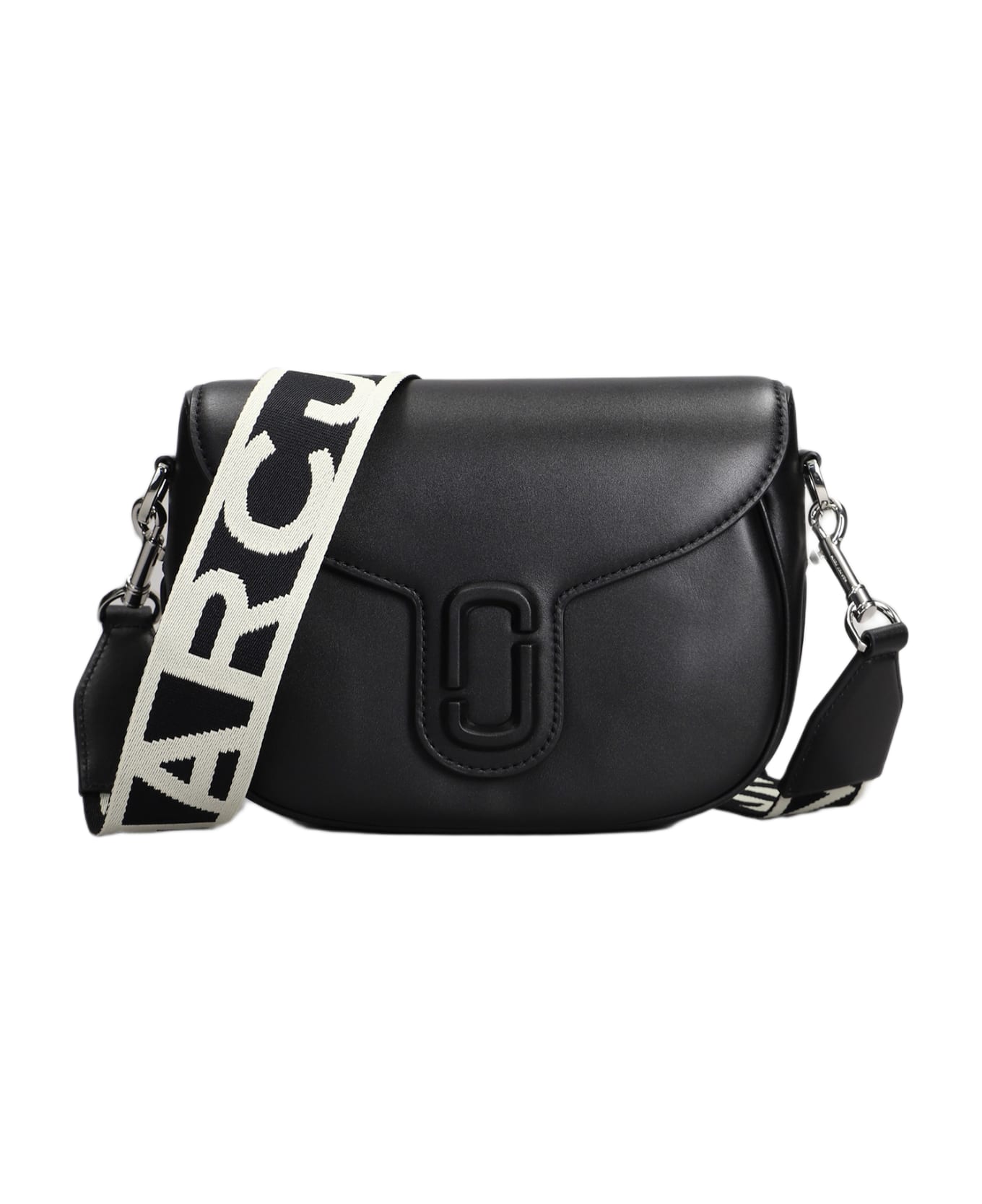 Marc Jacobs Shoulder Bag In Black Leather - black トートバッグ
