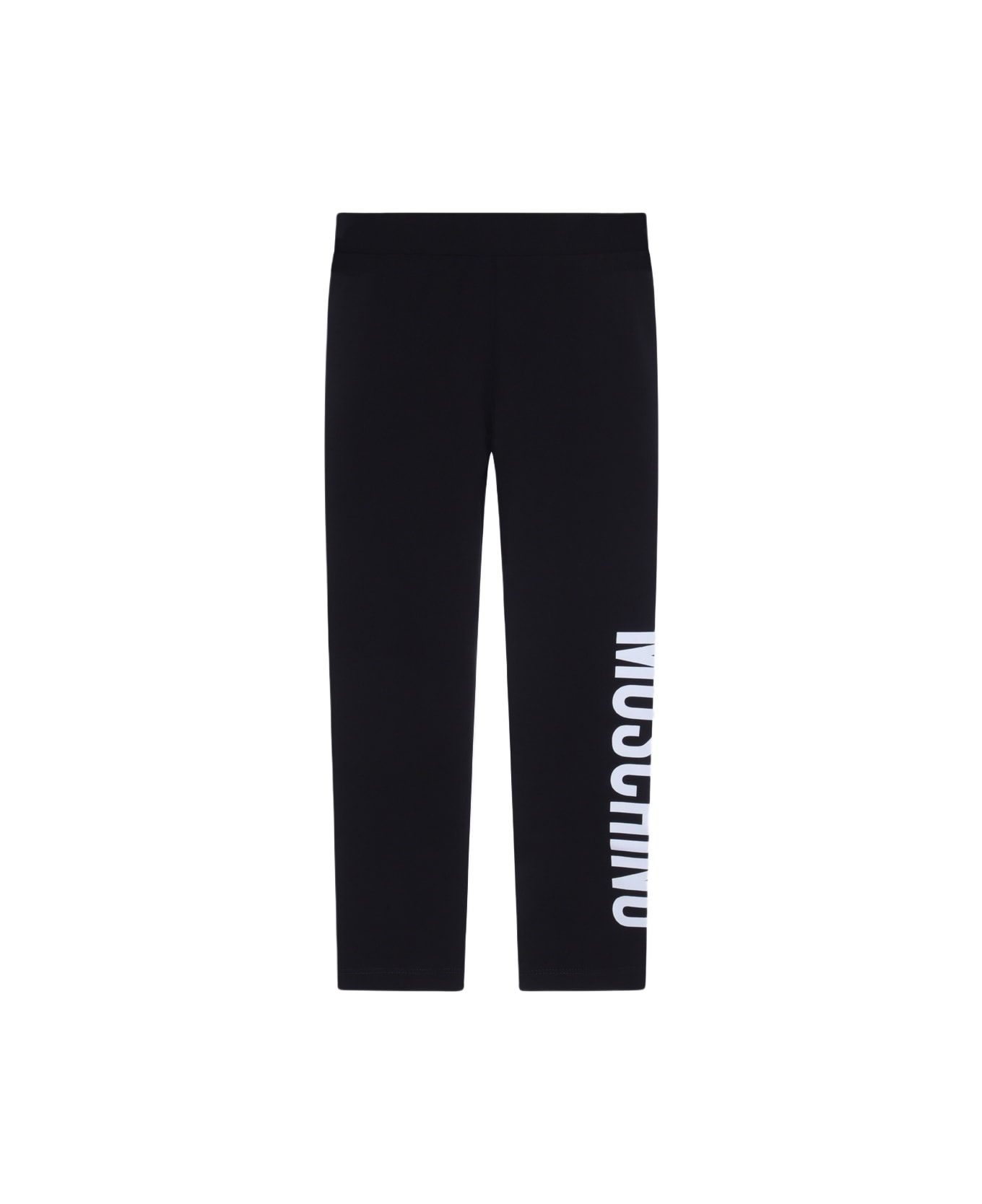 Moschino Black Cotton Pants - NERO/BLACK
