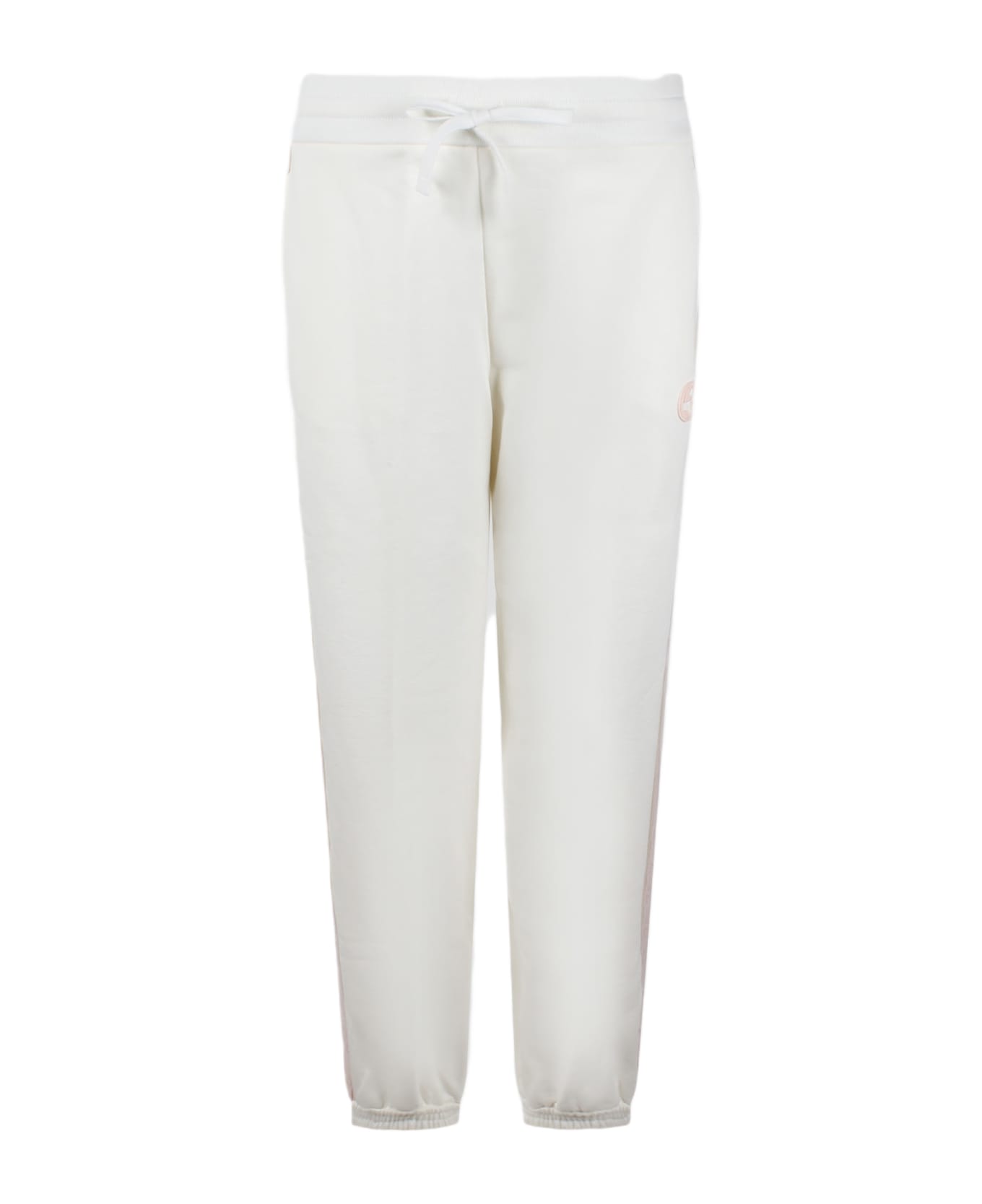 Gucci New Cotton Jersey Trackpant - White