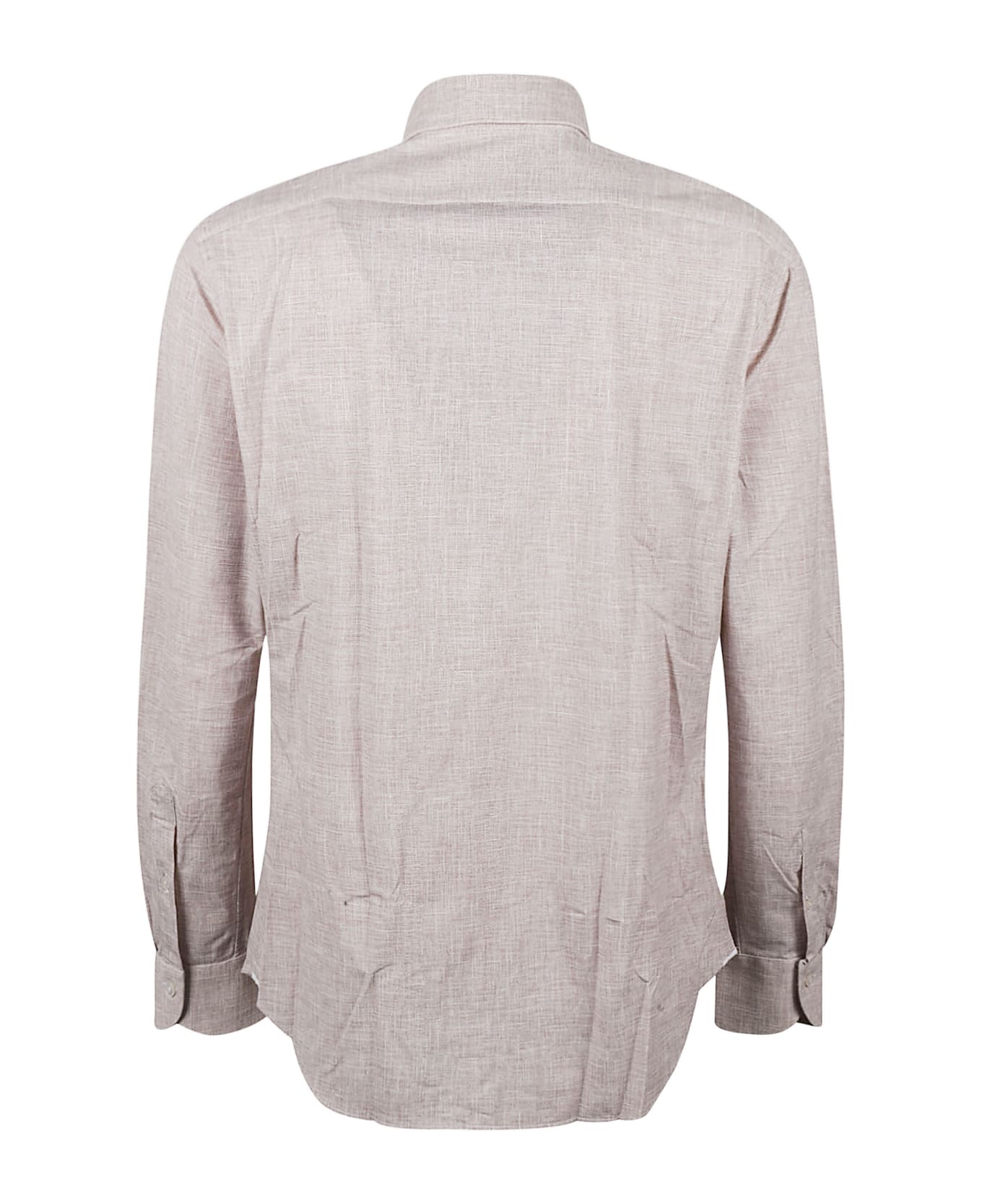 Xacus Round Hem Plain Shirt